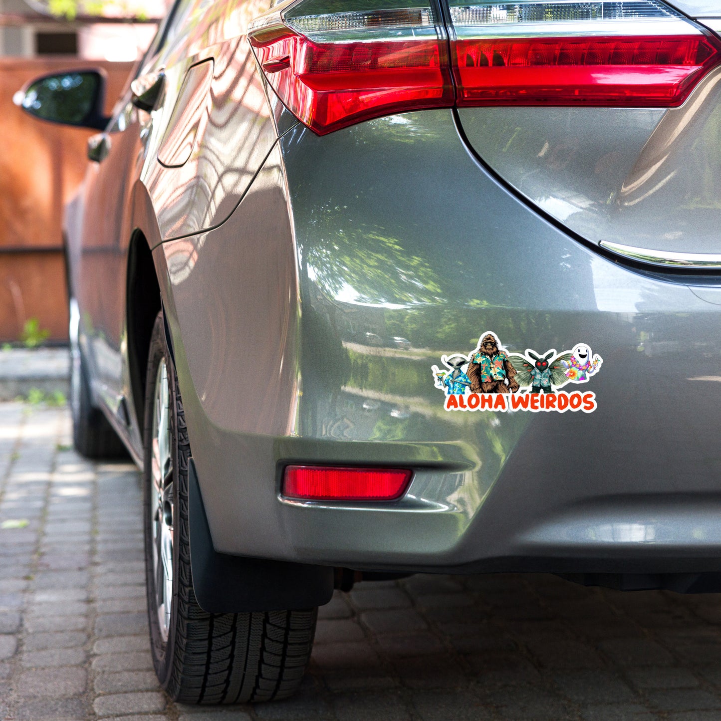 Aloha Weirdos Bubble-free stickers