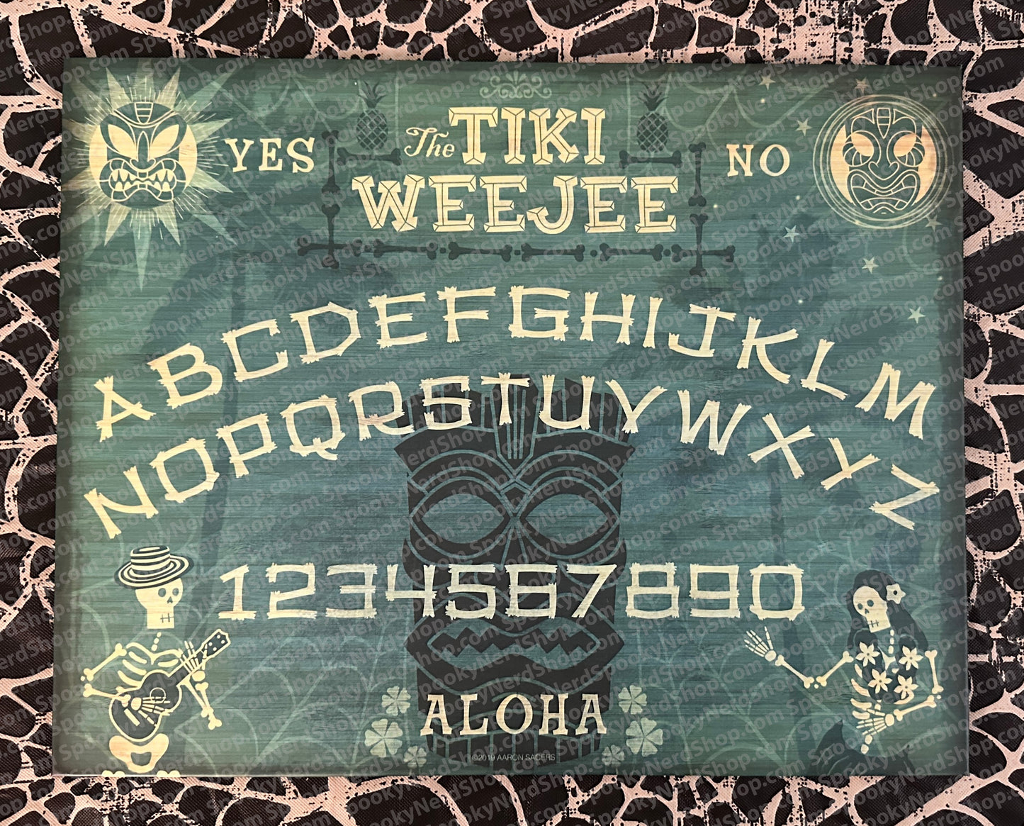 Tiki Weejee Board with Planchette