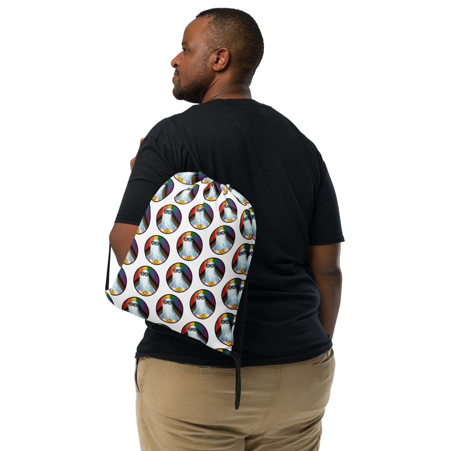 Spooky Pride Drawstring bag