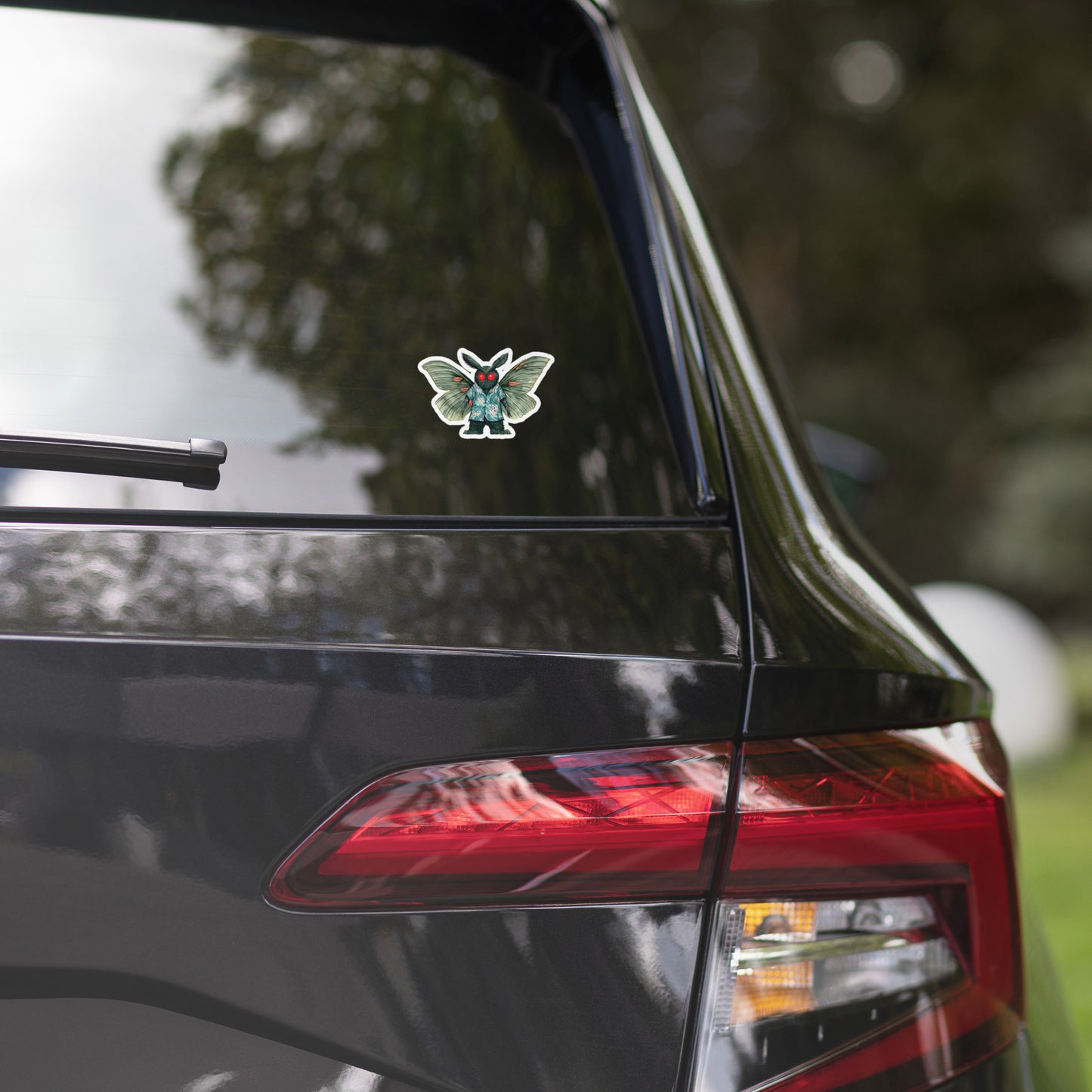 Aloha Mothman Bubble-free stickers