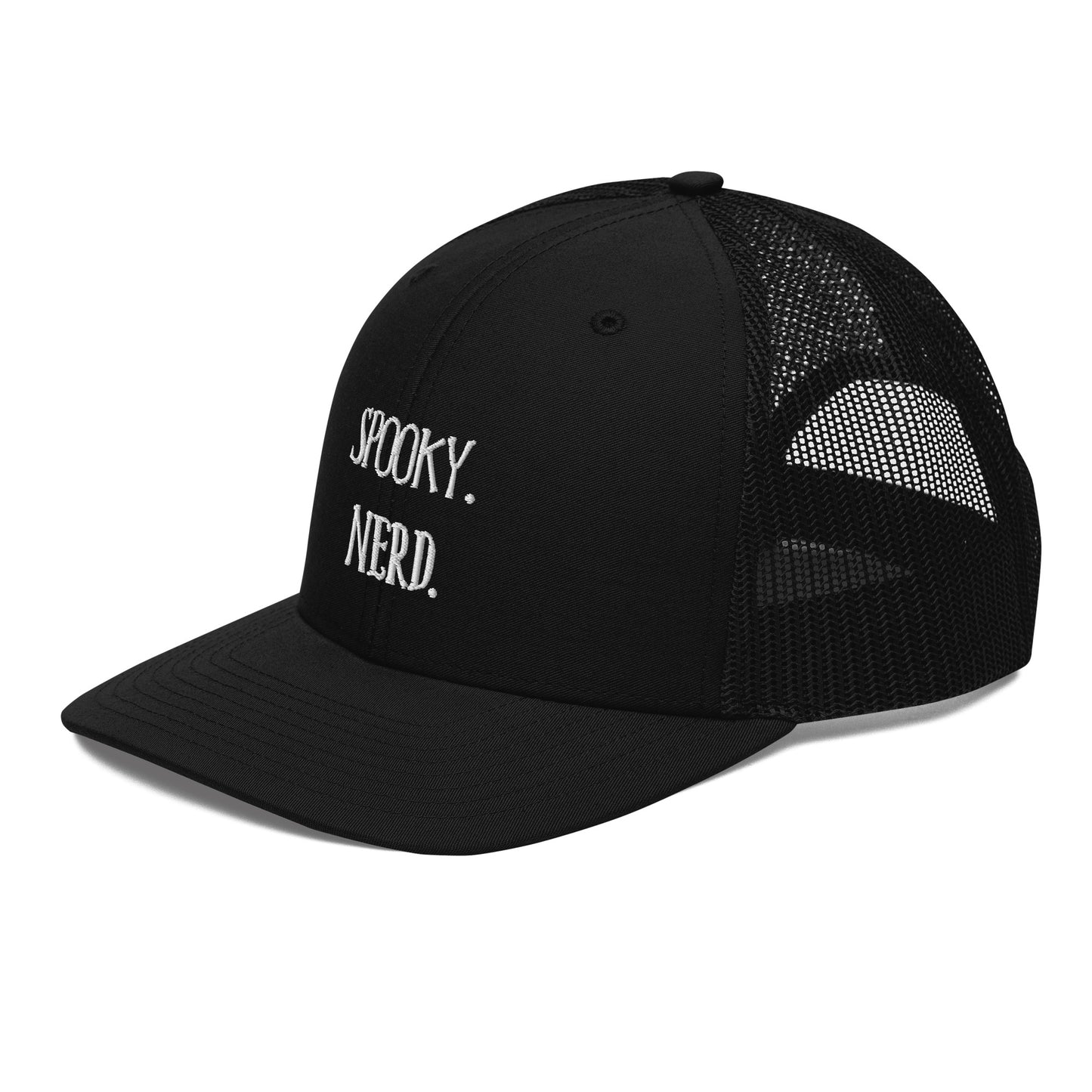 Spooky Nerd Trucker Cap