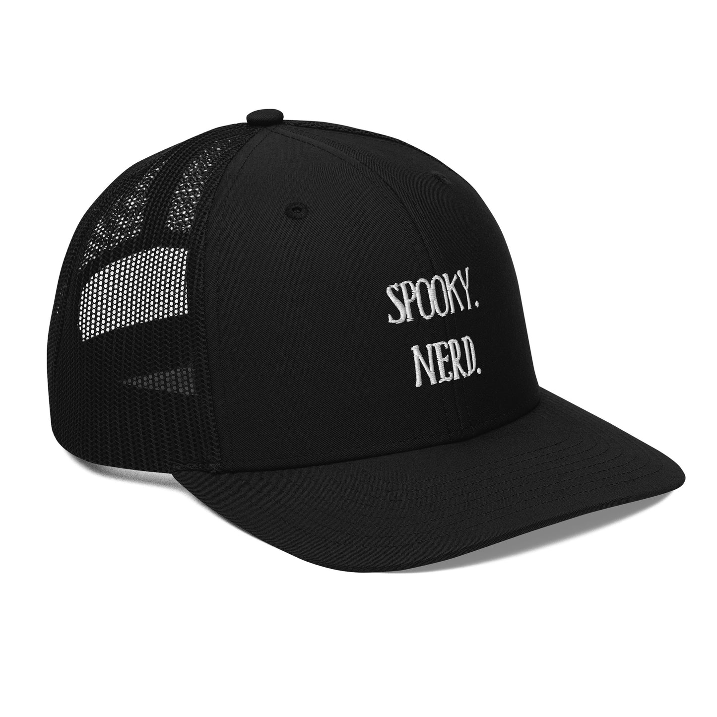 Spooky Nerd Trucker Cap