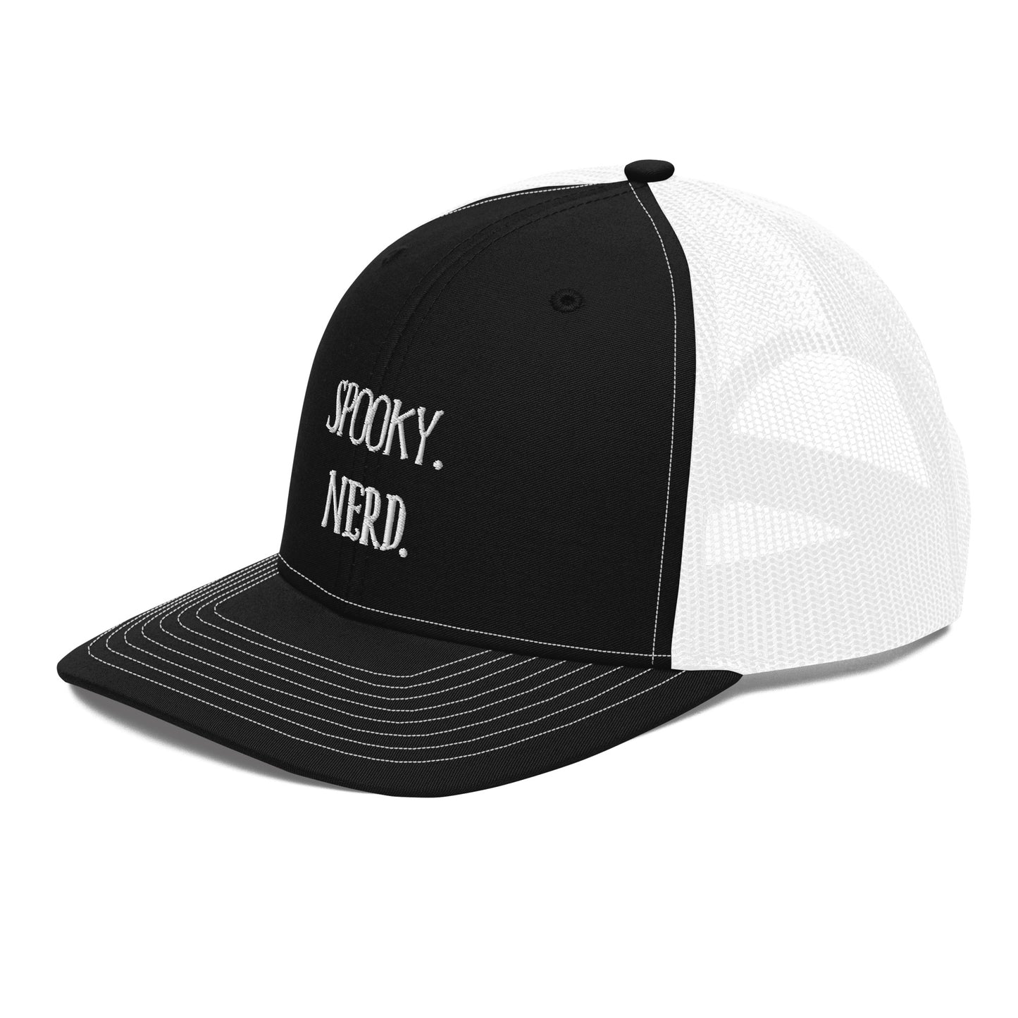 Spooky Nerd Trucker Cap