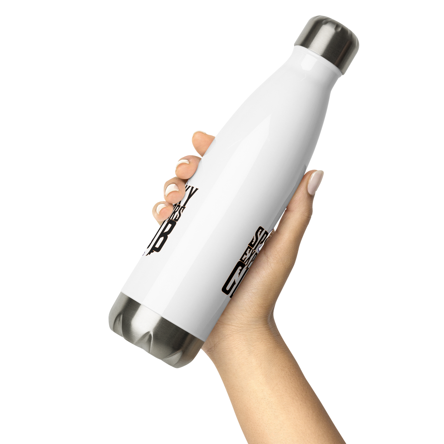 Spooky Explorers Club Logo Stainless steel water bottle