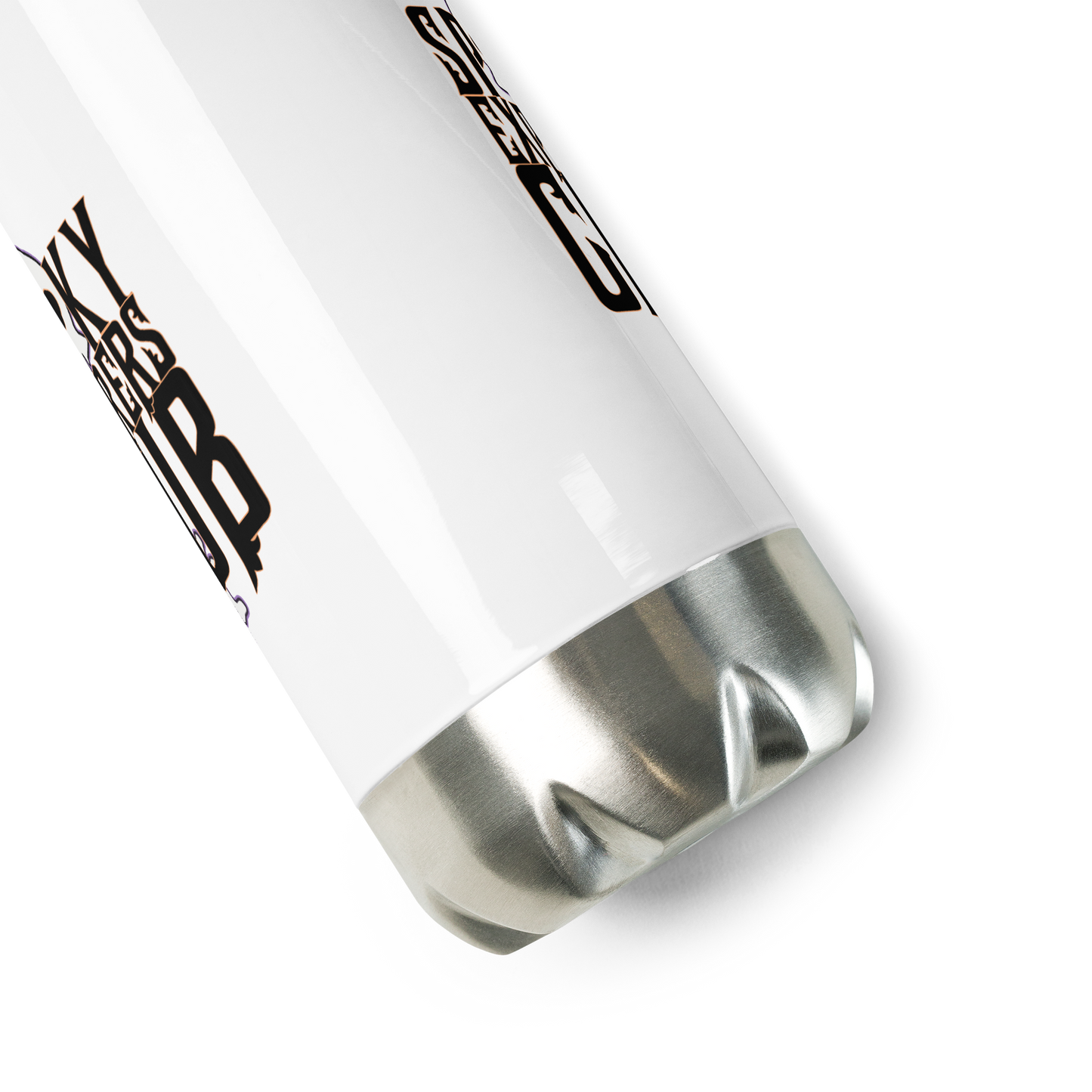 Spooky Explorers Club Logo Stainless steel water bottle