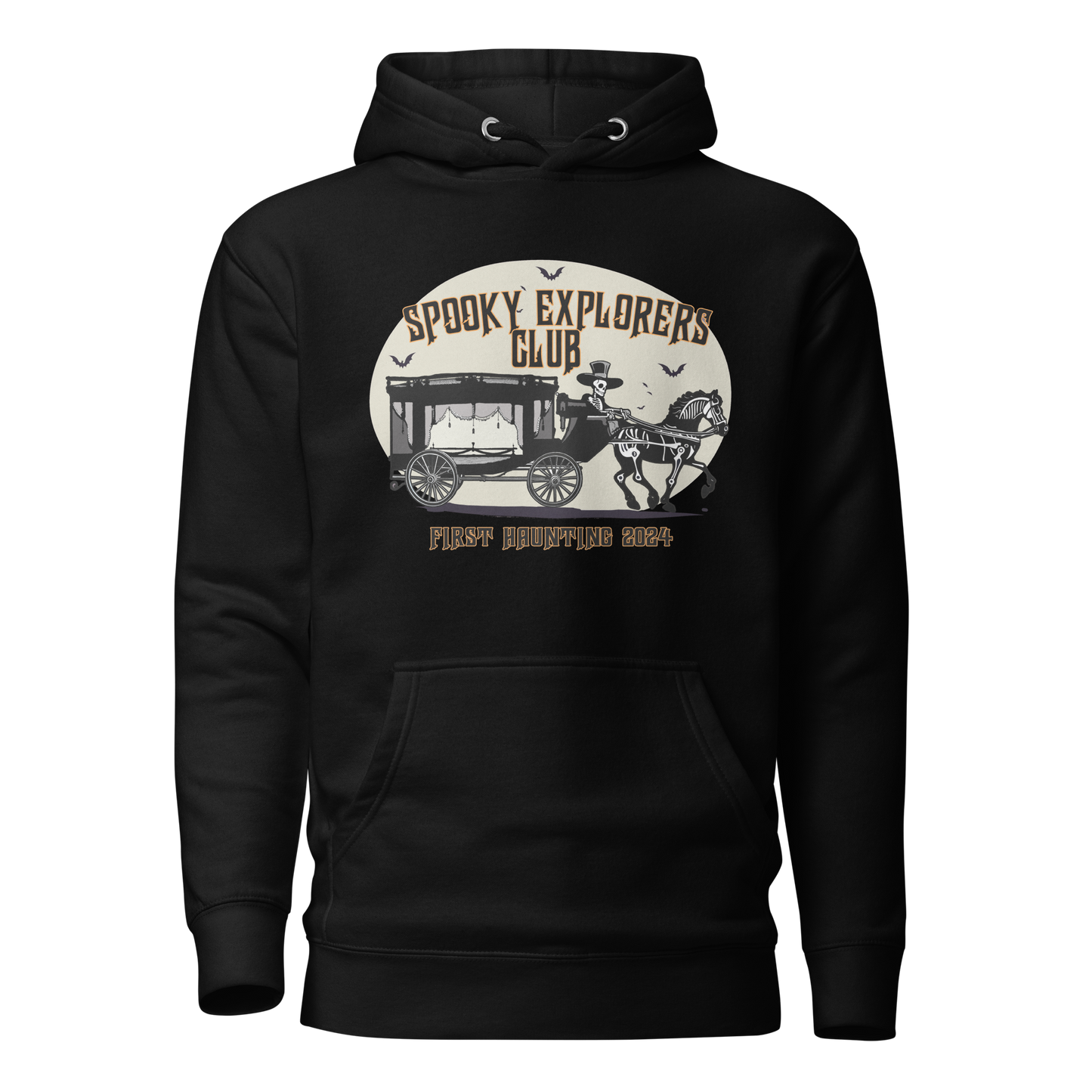 Spooky Explorers Club First Haunting Unisex Hoodie