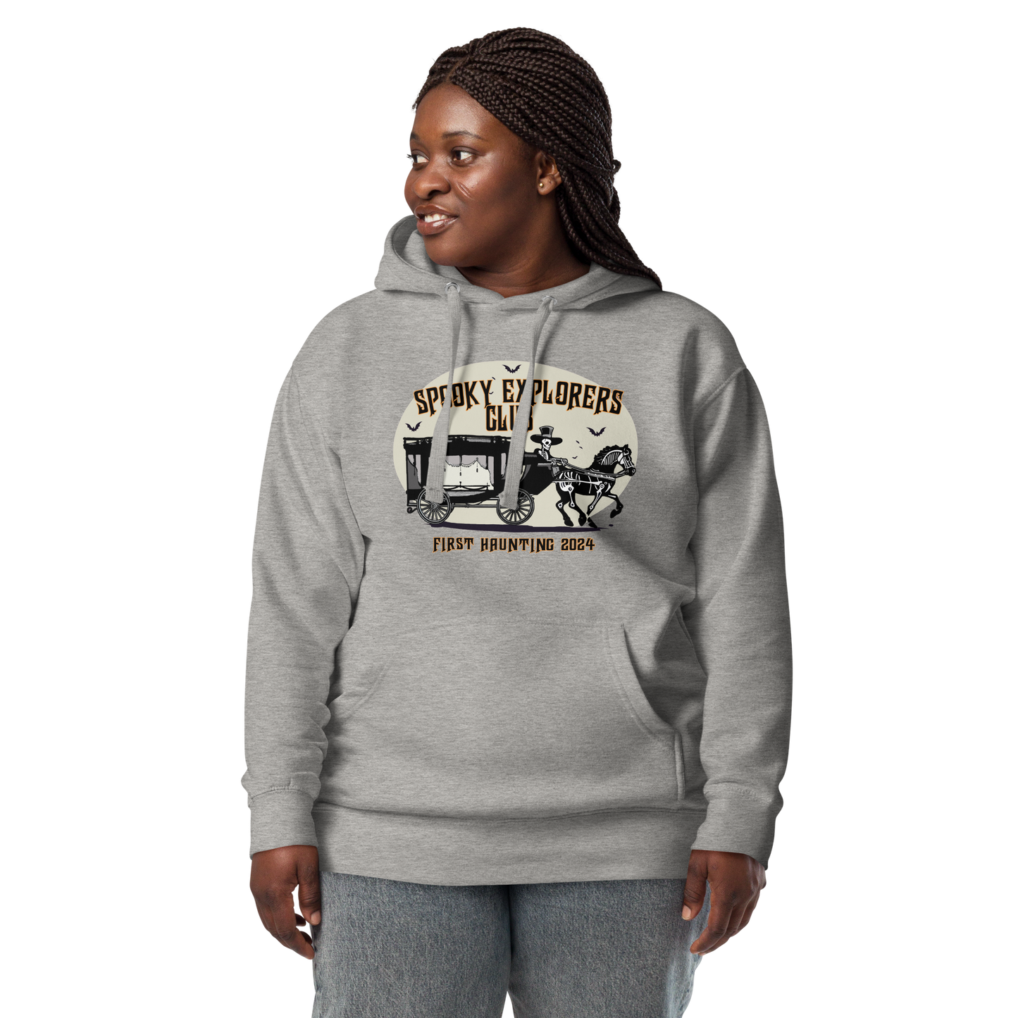 Spooky Explorers Club First Haunting Unisex Hoodie