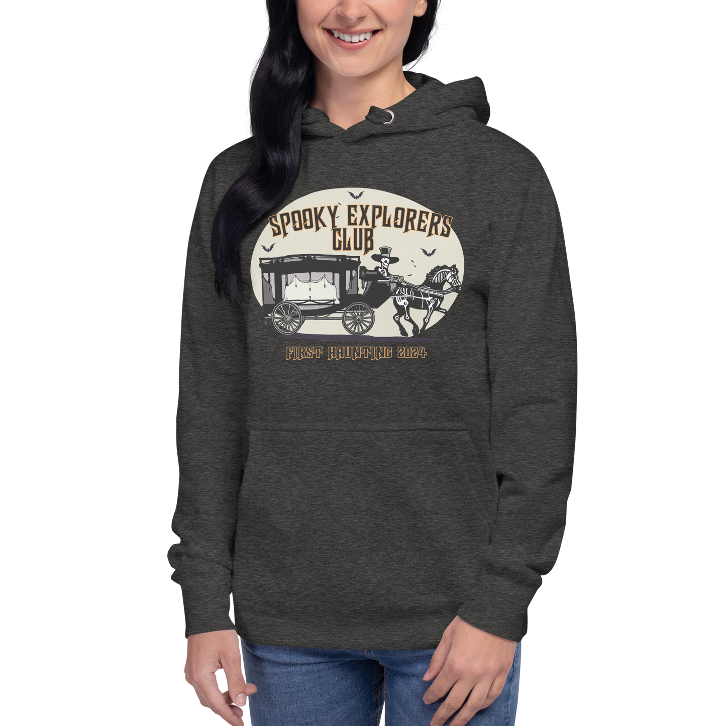 Spooky Explorers Club First Haunting Unisex Hoodie