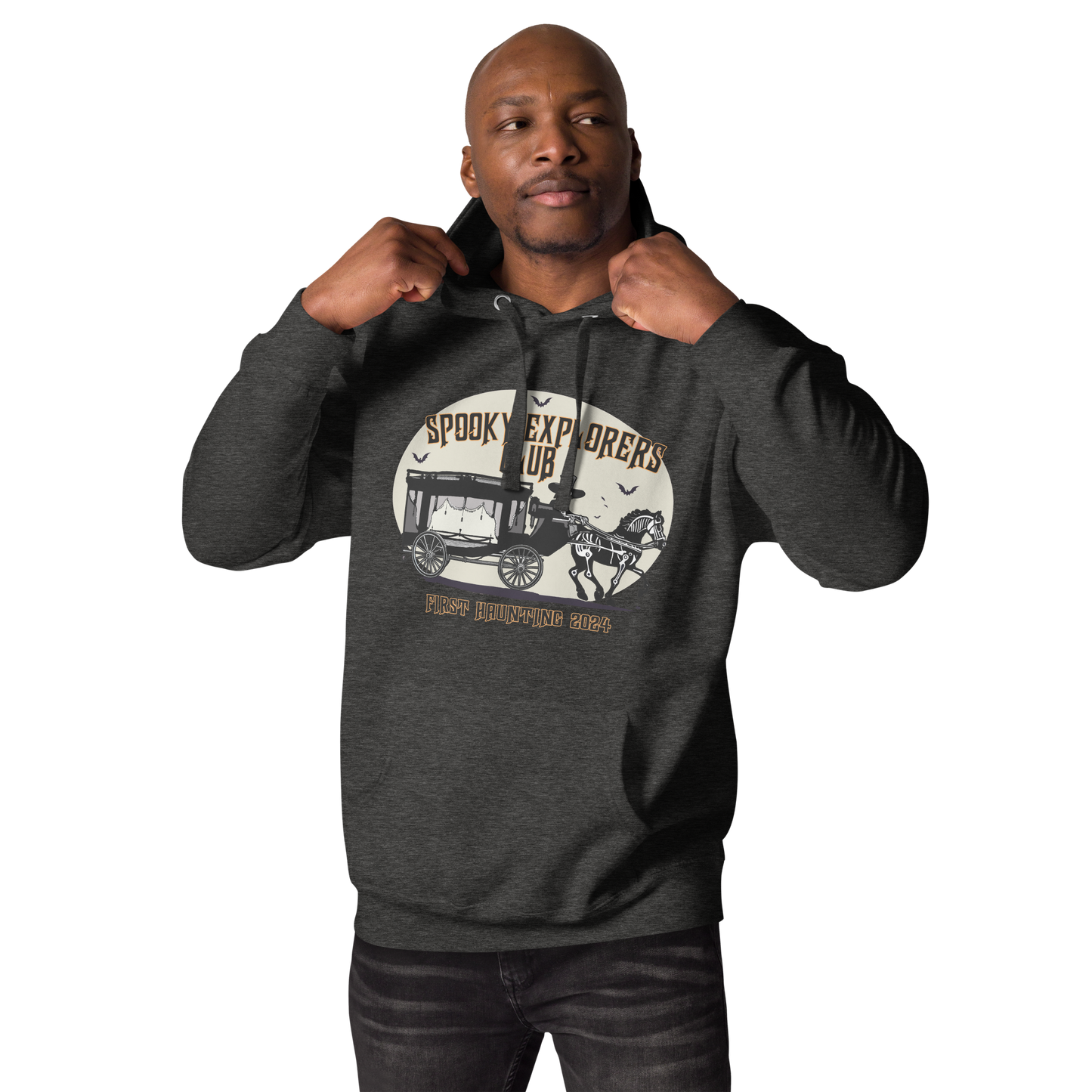 Spooky Explorers Club First Haunting Unisex Hoodie