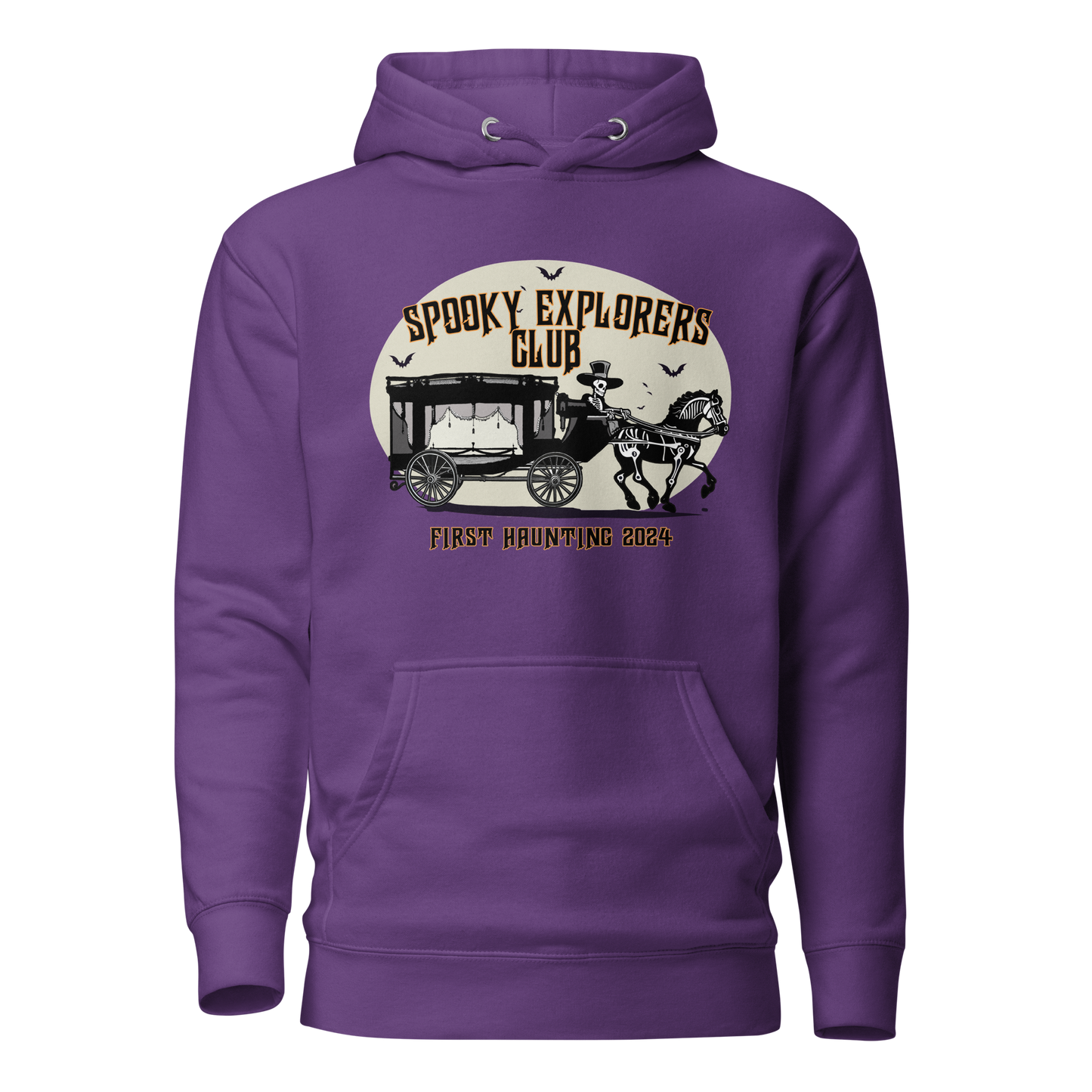 Spooky Explorers Club First Haunting Unisex Hoodie