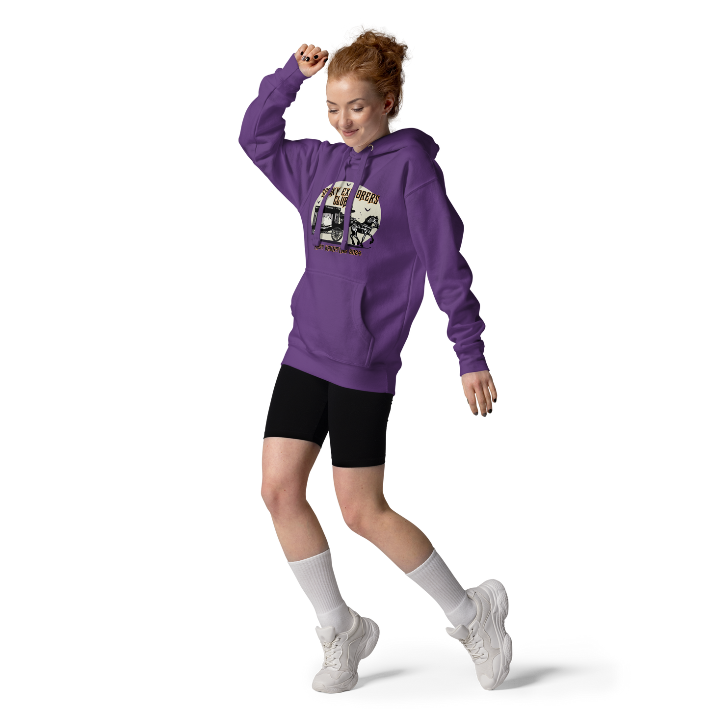 Spooky Explorers Club First Haunting Unisex Hoodie