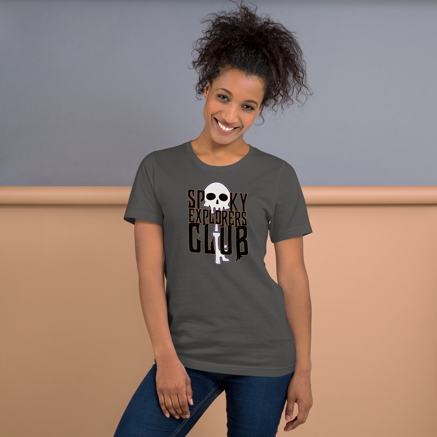 Spooky Explorers Club Logo Unisex t-shirt