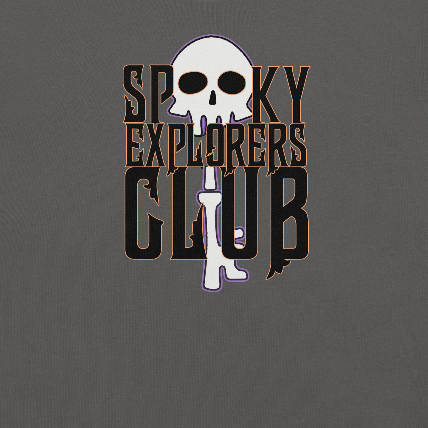 Spooky Explorers Club Logo Unisex t-shirt