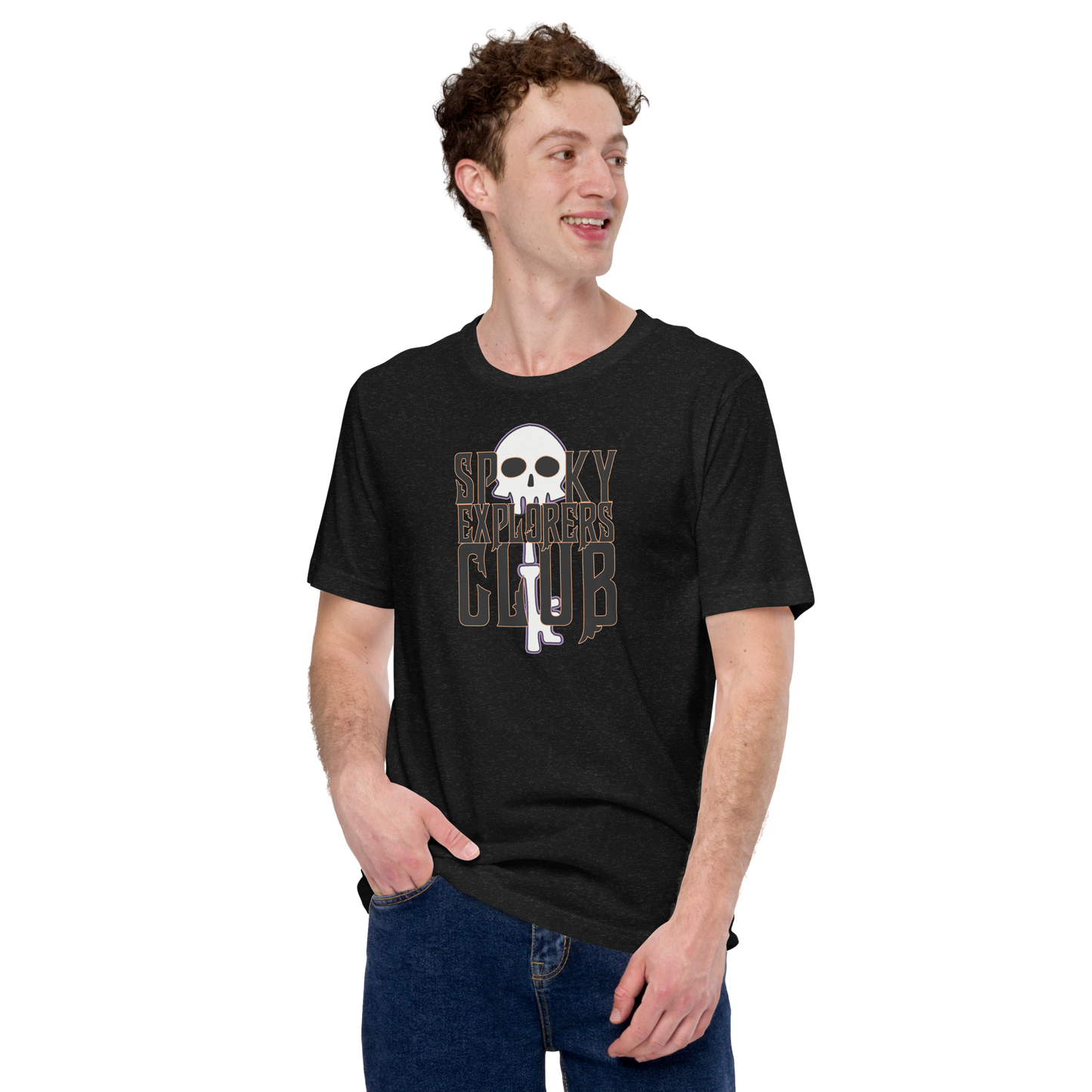 Spooky Explorers Club Logo Unisex t-shirt