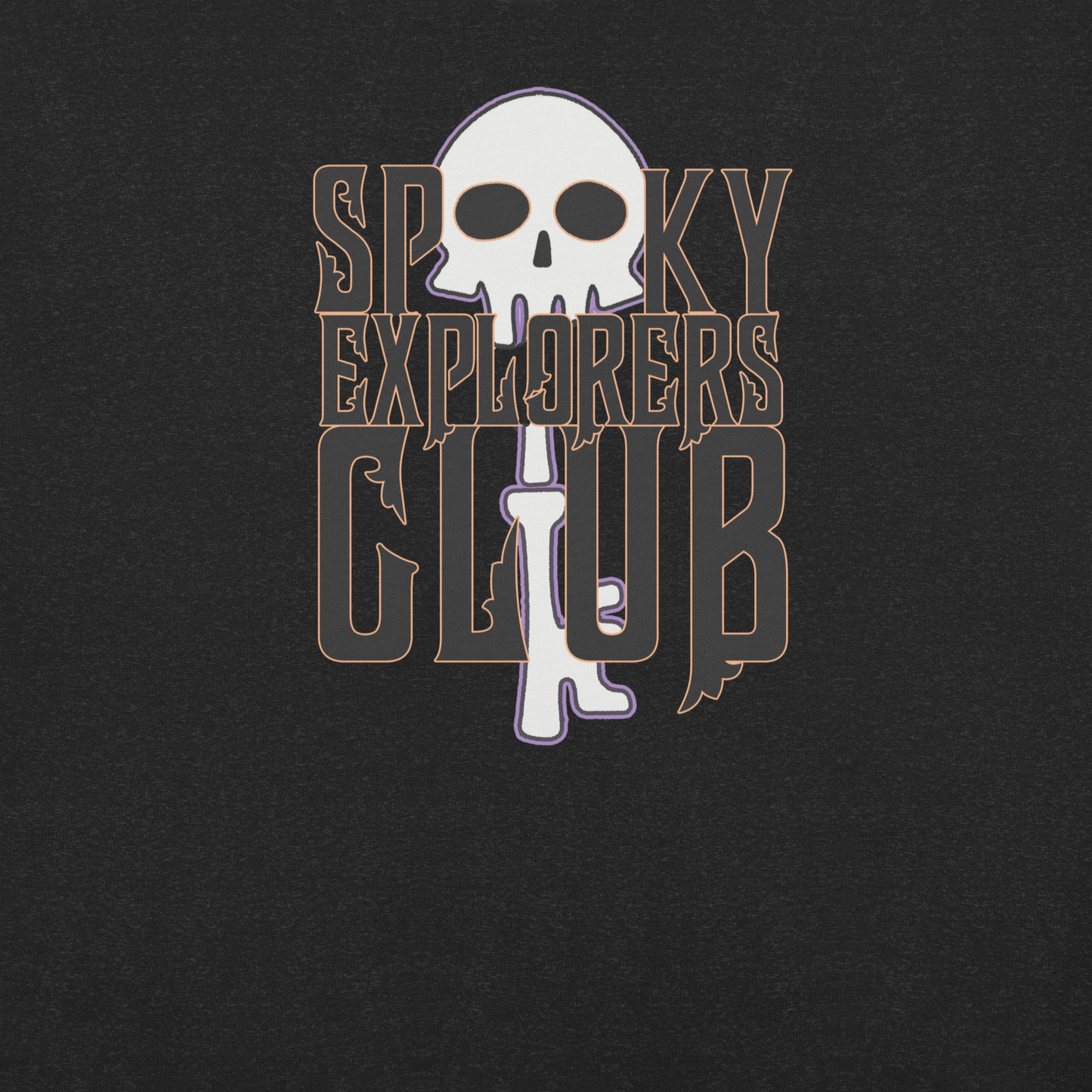 Spooky Explorers Club Logo Unisex t-shirt