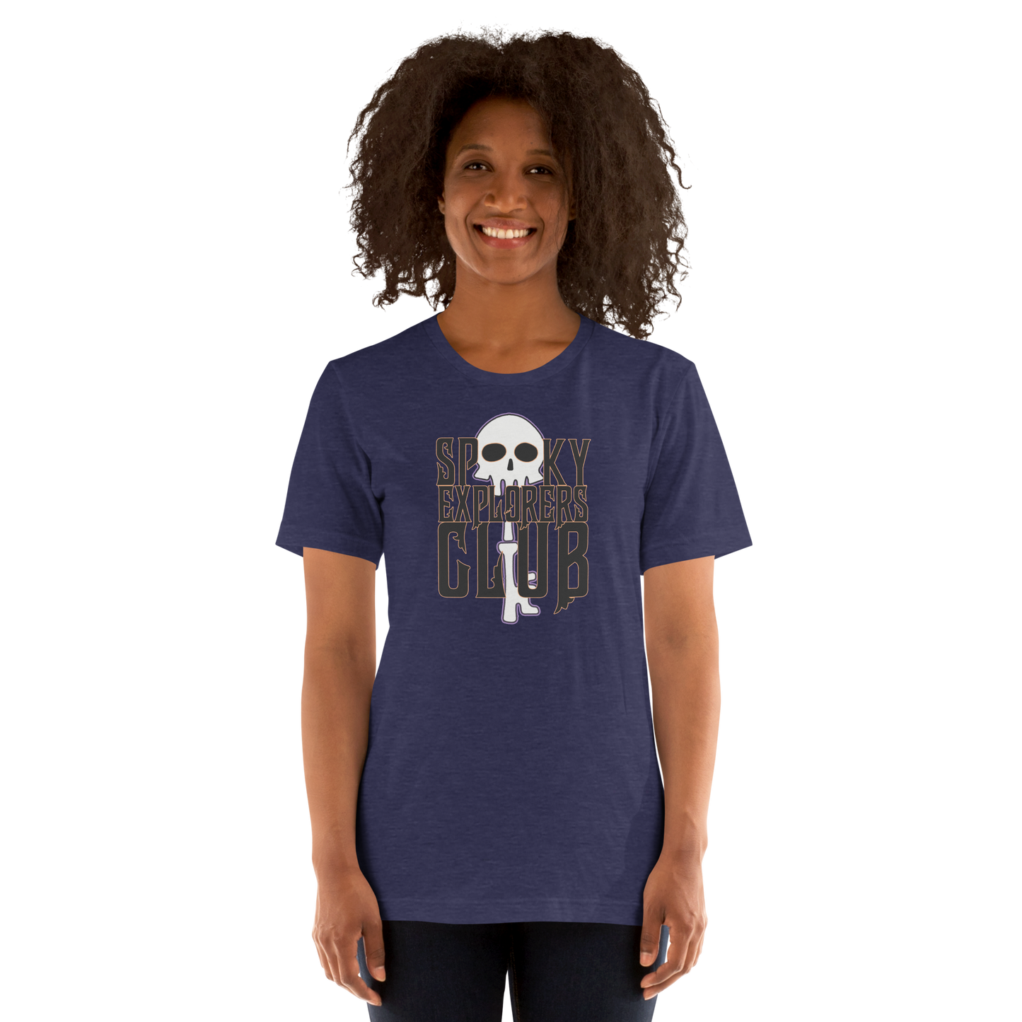 Spooky Explorers Club Logo Unisex t-shirt