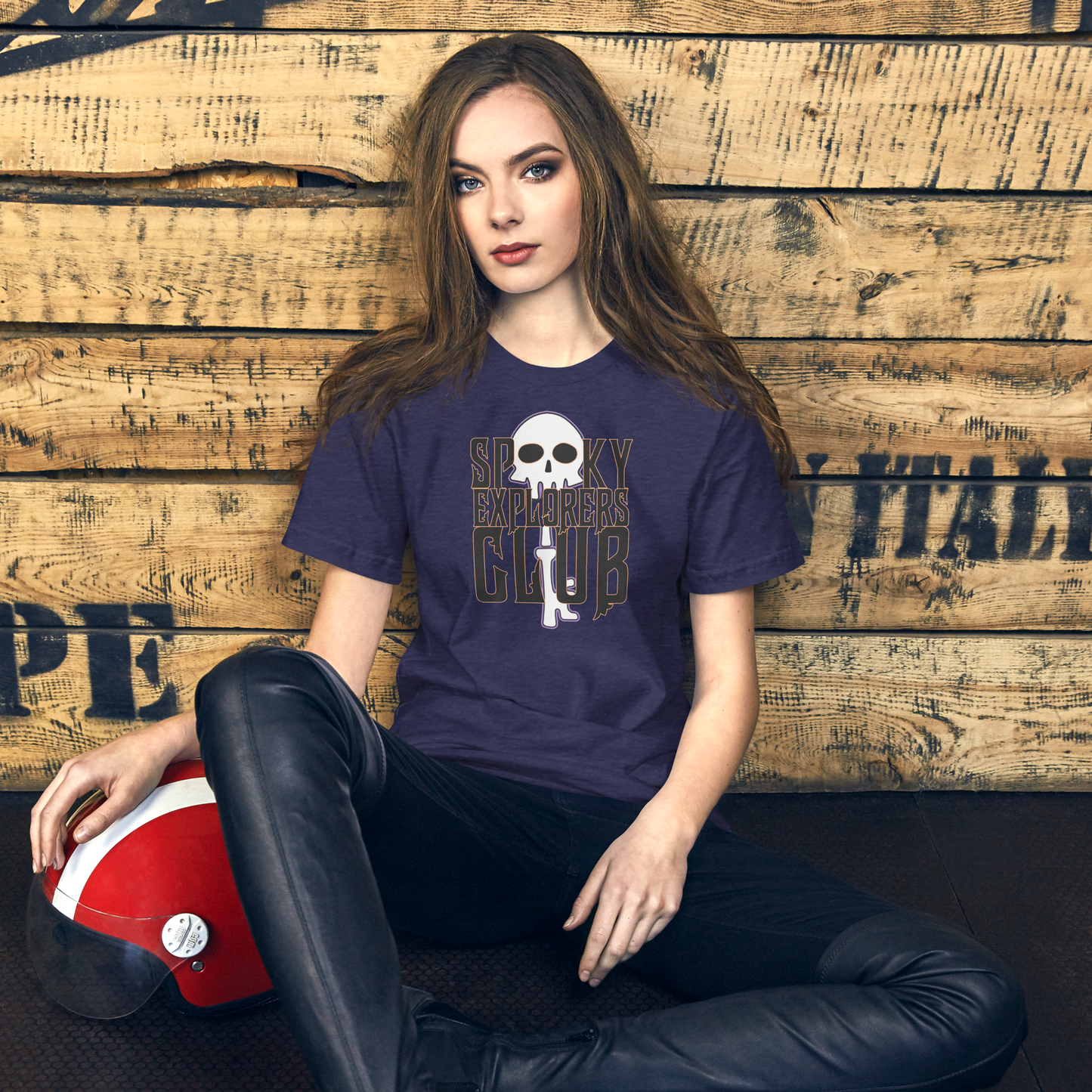 Spooky Explorers Club Logo Unisex t-shirt