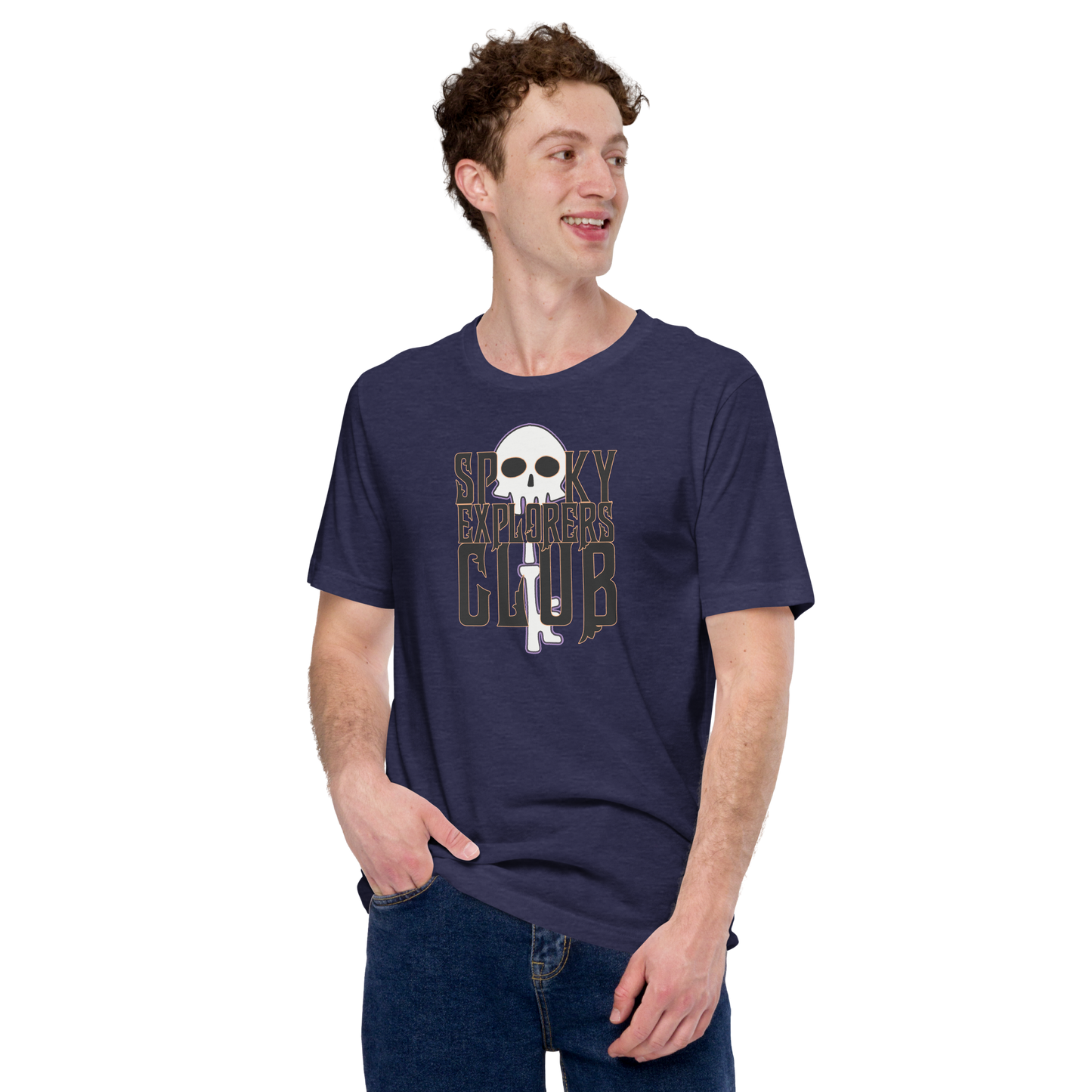 Spooky Explorers Club Logo Unisex t-shirt