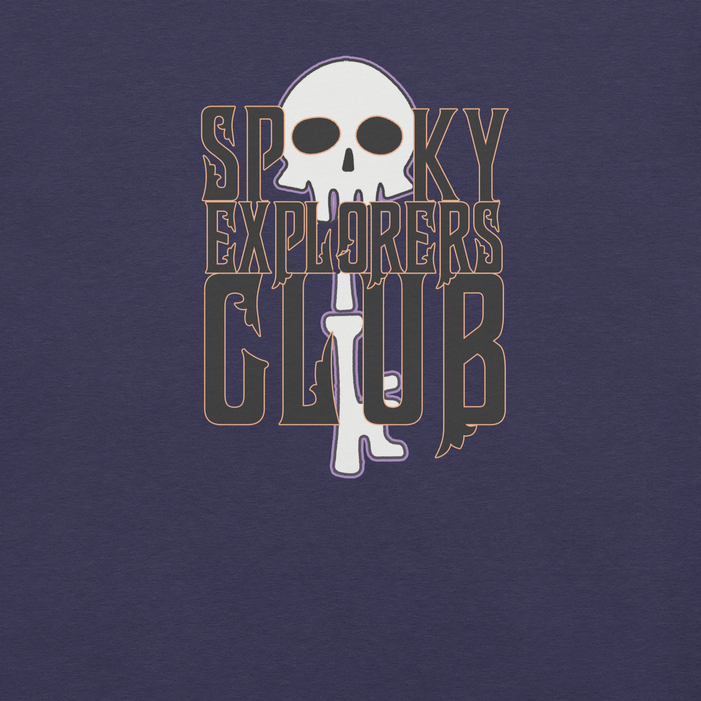 Spooky Explorers Club Logo Unisex t-shirt