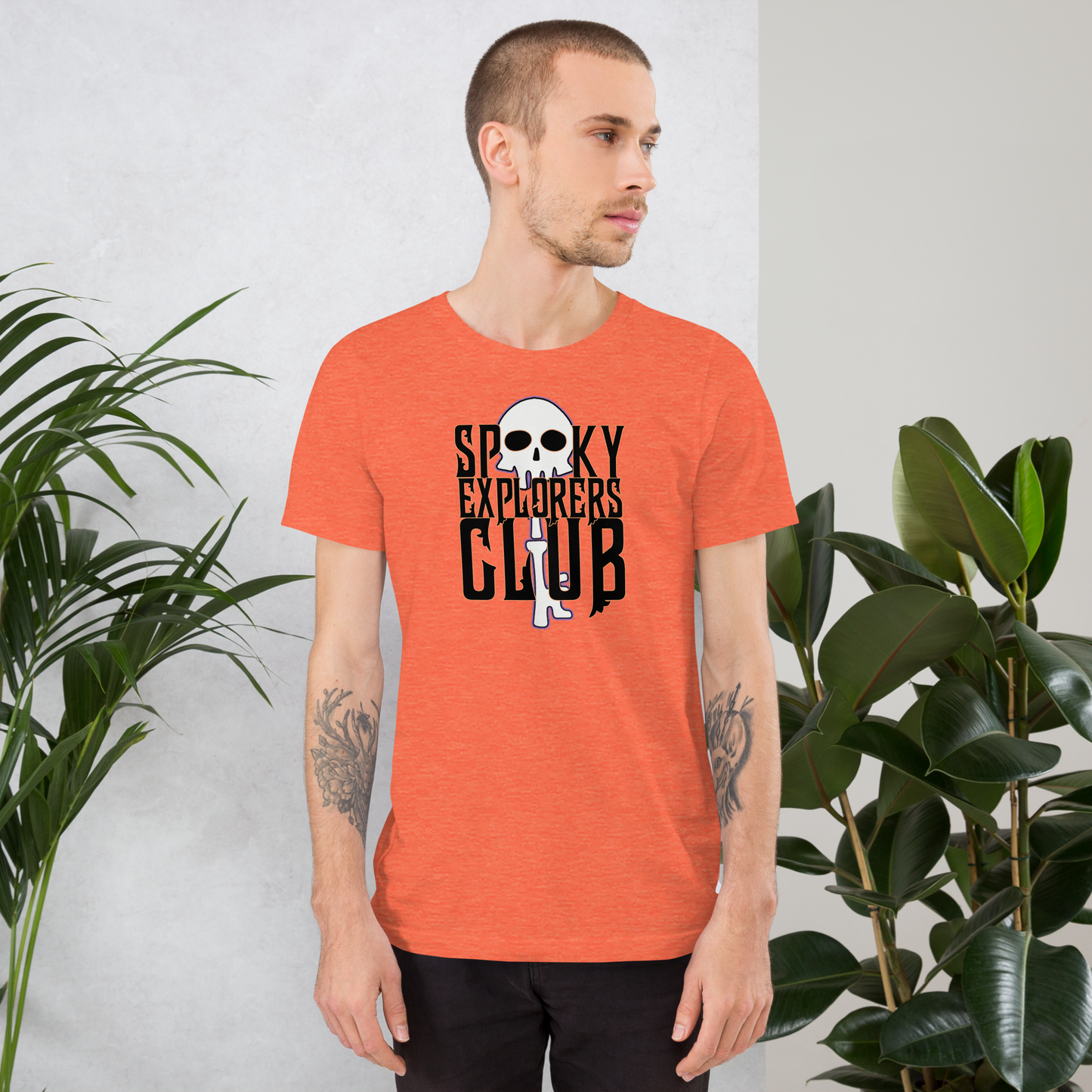 Spooky Explorers Club Logo Unisex t-shirt