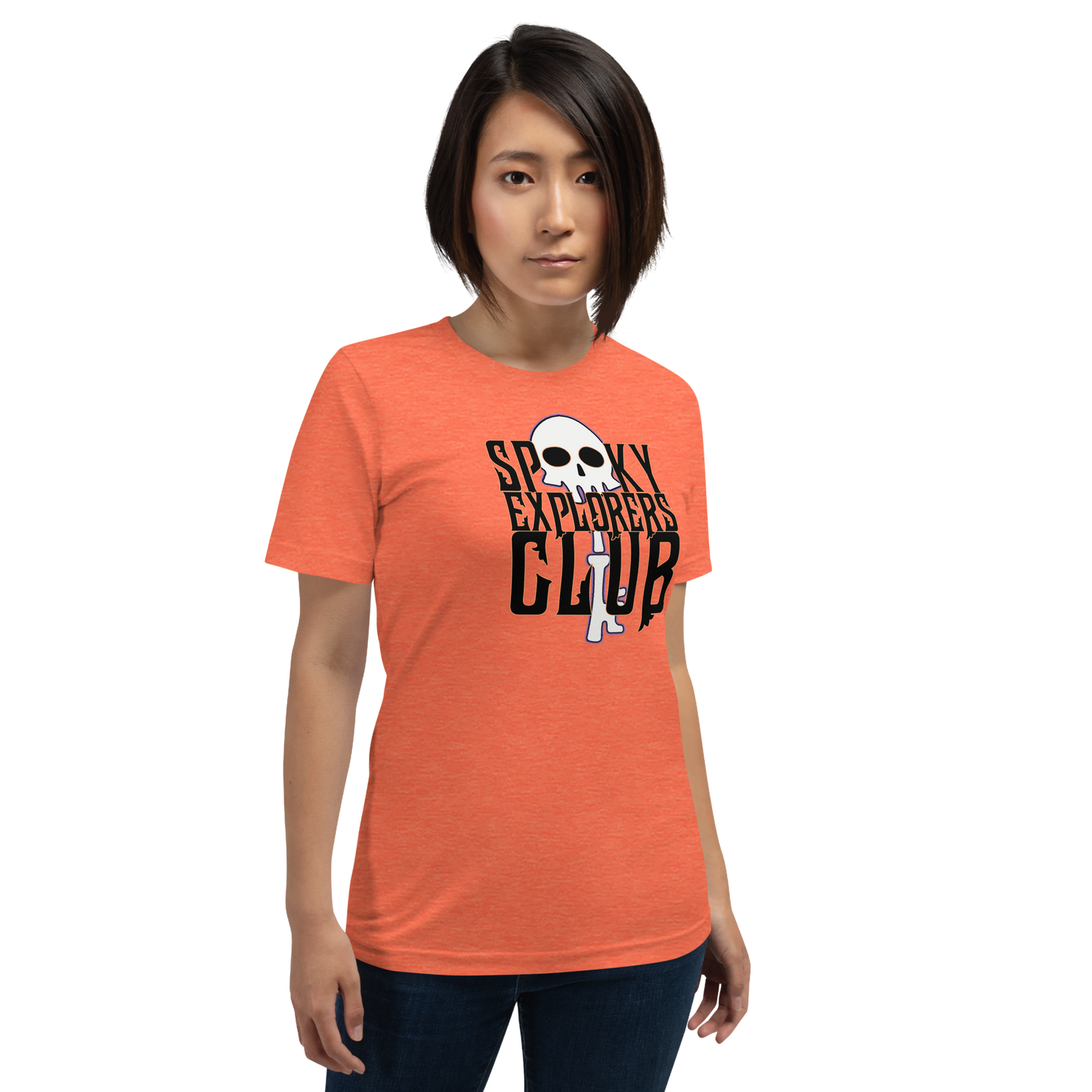 Spooky Explorers Club Logo Unisex t-shirt
