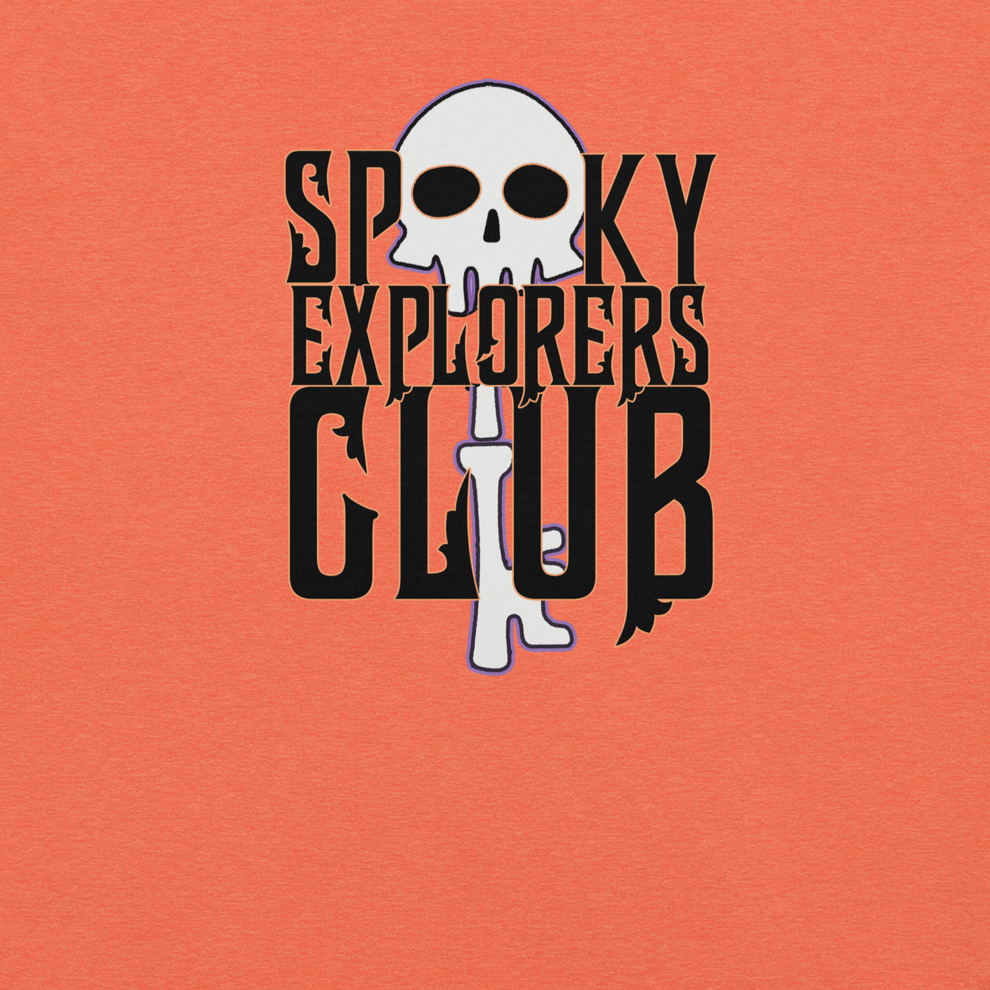 Spooky Explorers Club Logo Unisex t-shirt