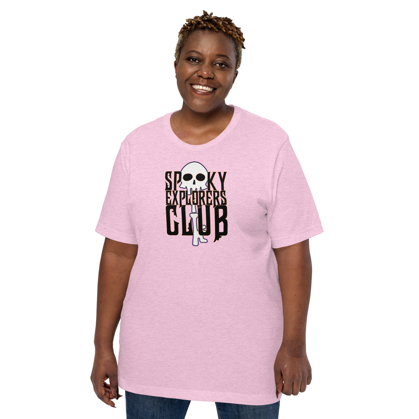 Spooky Explorers Club Logo Unisex t-shirt