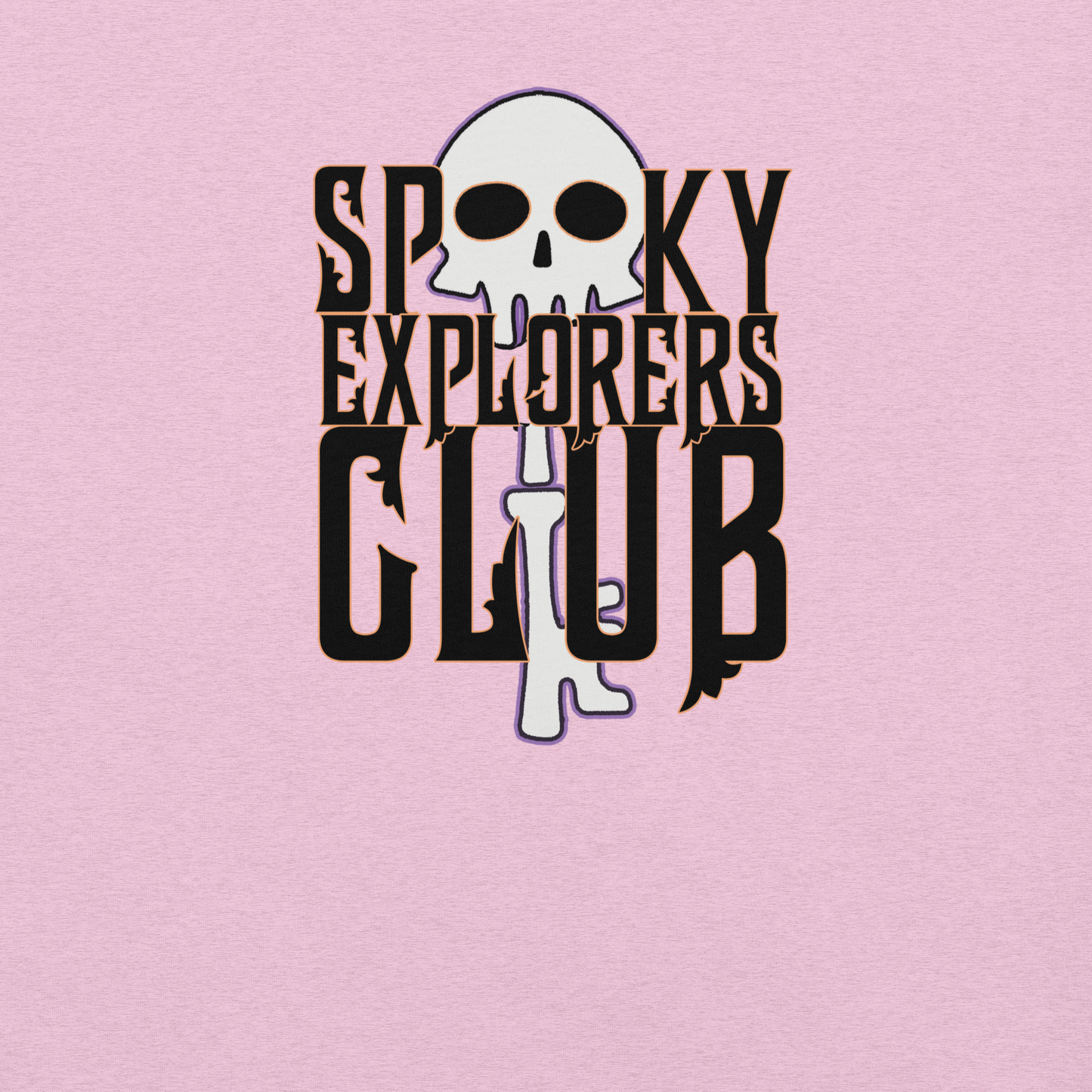 Spooky Explorers Club Logo Unisex t-shirt