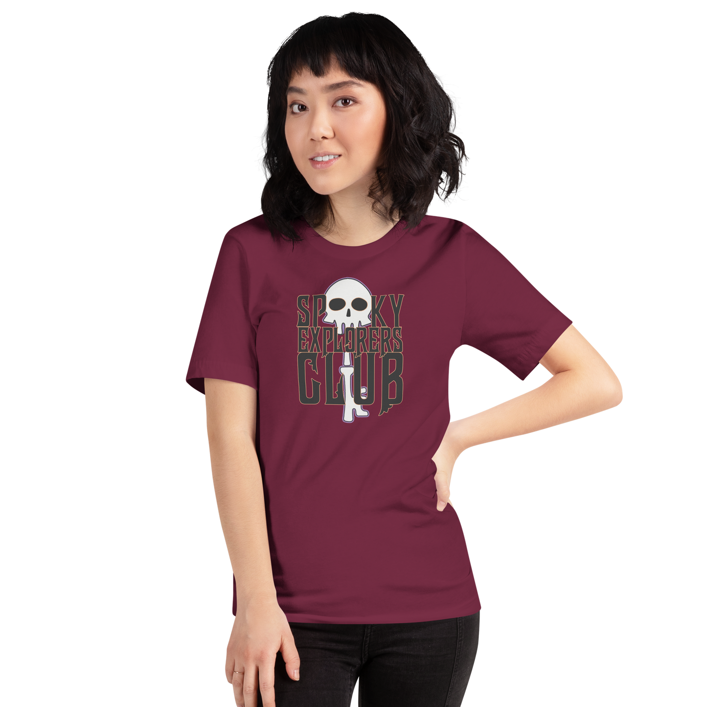 Spooky Explorers Club Logo Unisex t-shirt