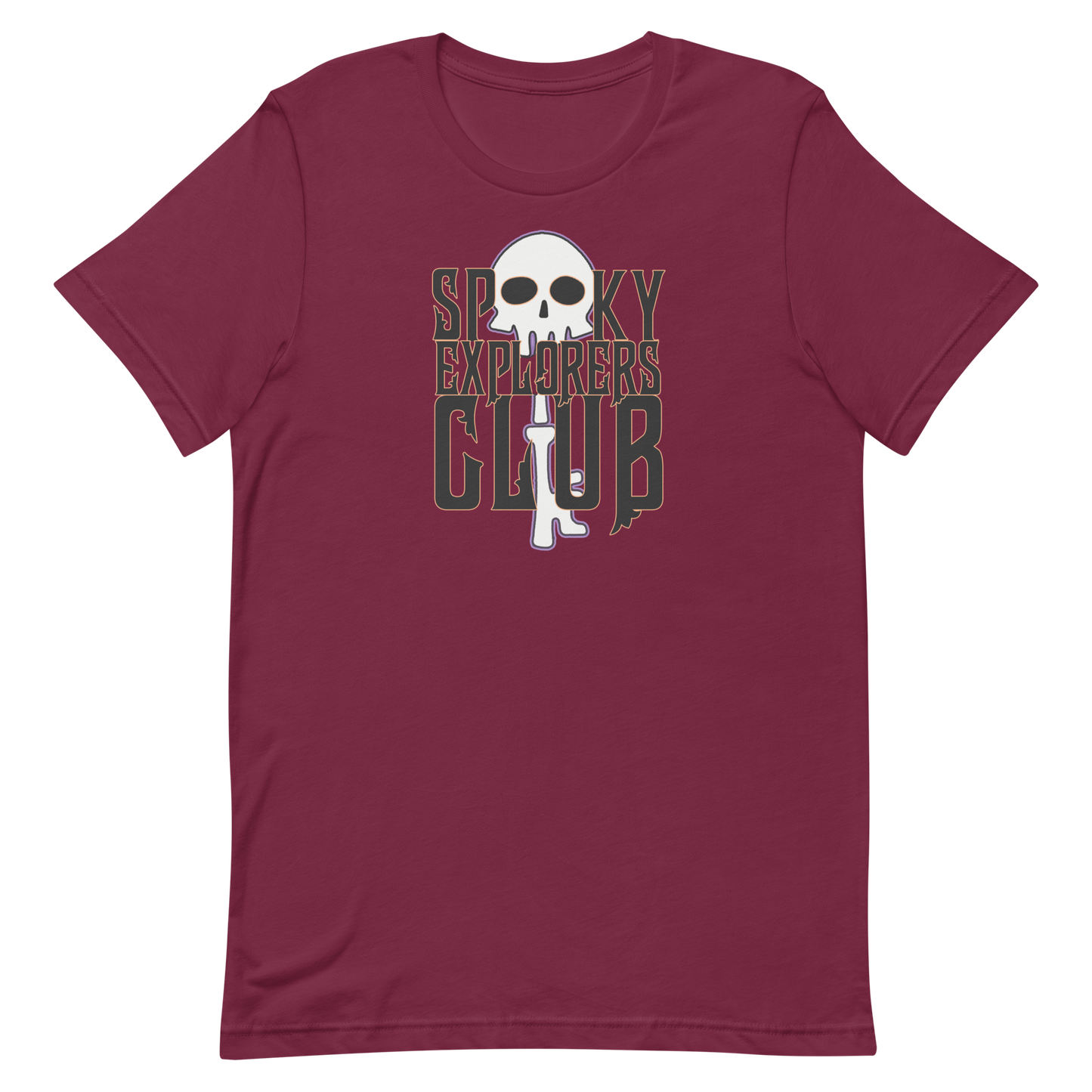 Spooky Explorers Club Logo Unisex t-shirt