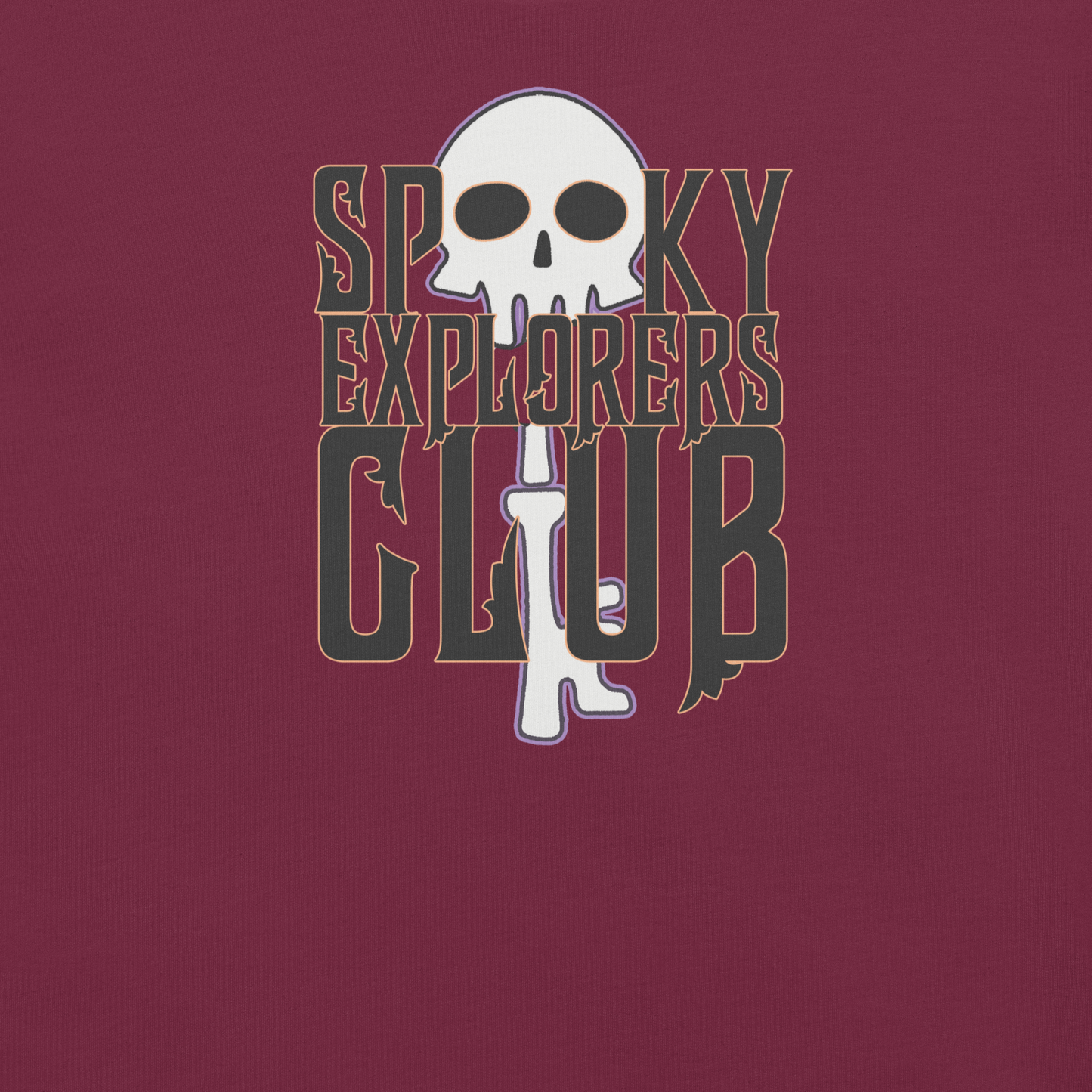 Spooky Explorers Club Logo Unisex t-shirt