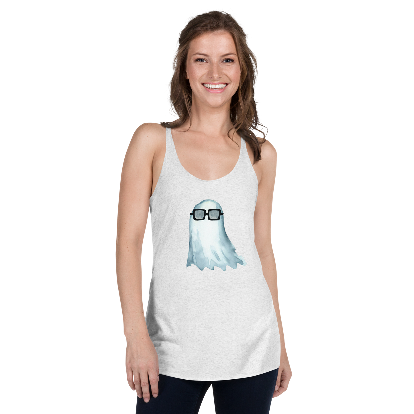 Spooky Nerd Women's Racerback Tank