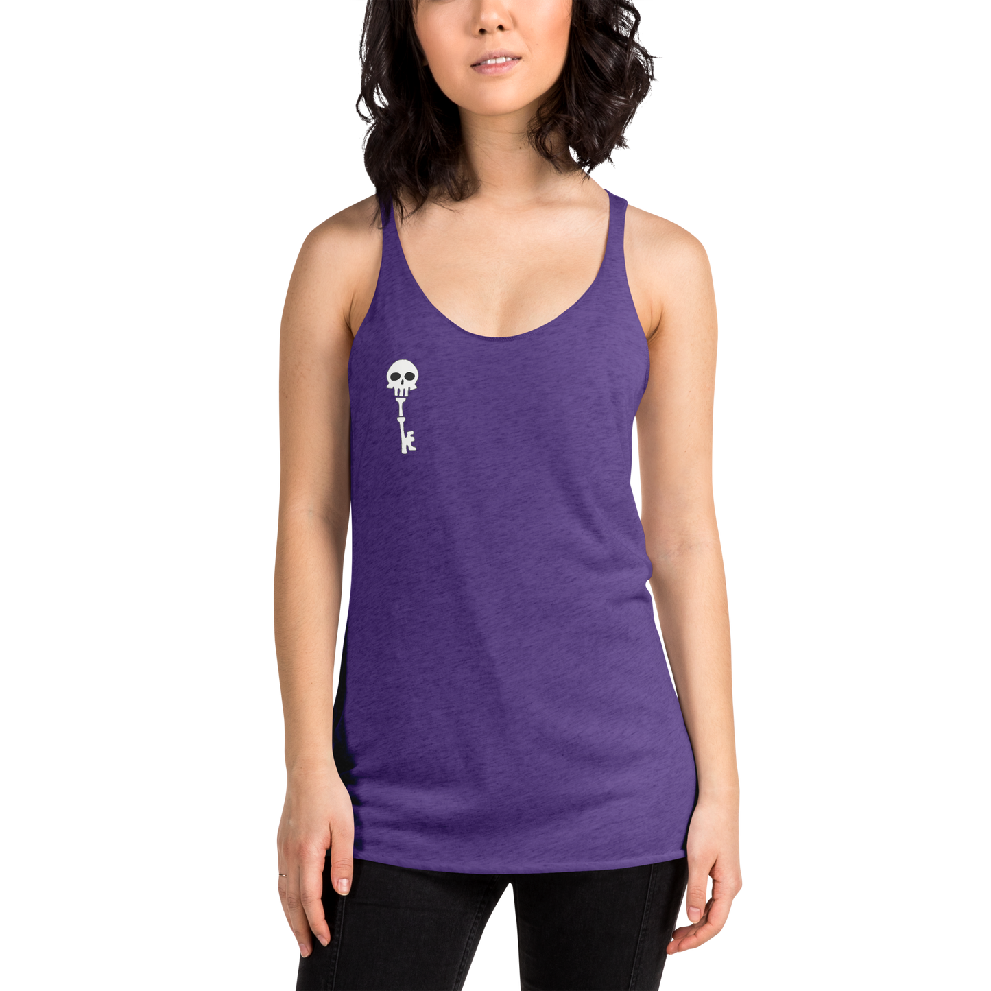 Spooky Explorers Club Women's Racerback Tank