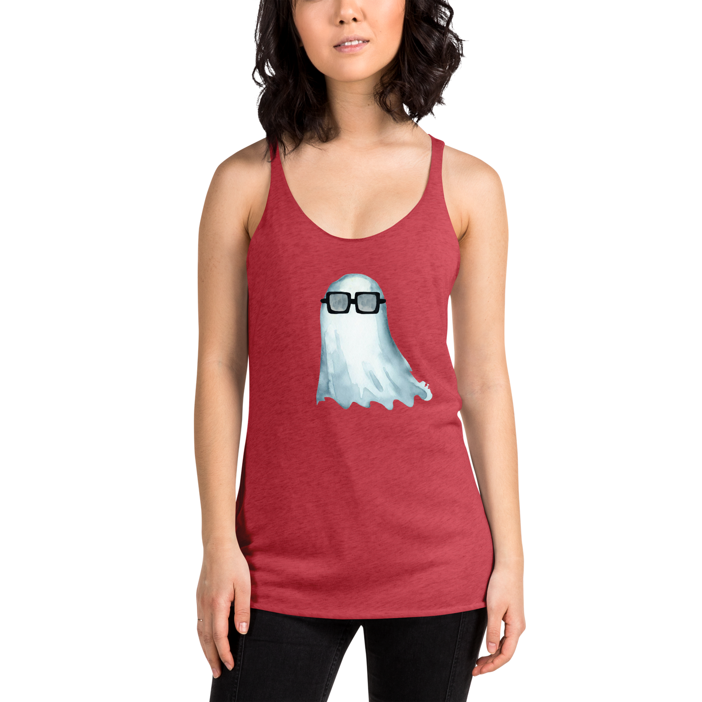 Spooky Nerd Women's Racerback Tank