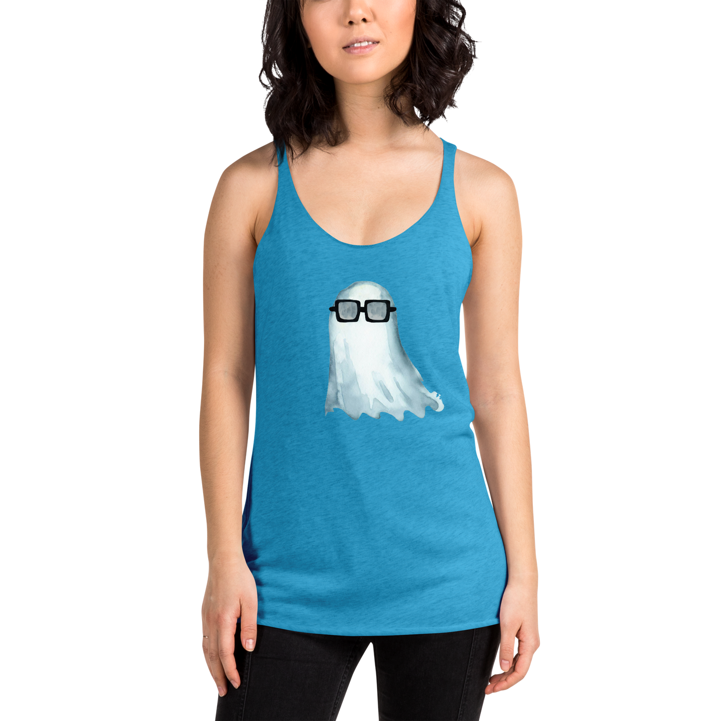 Spooky Nerd Women's Racerback Tank