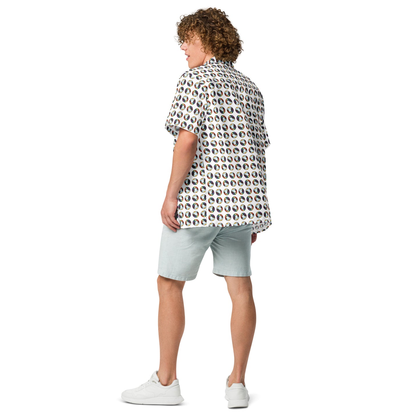 Spooky Pride Unisex Aloha Shirt