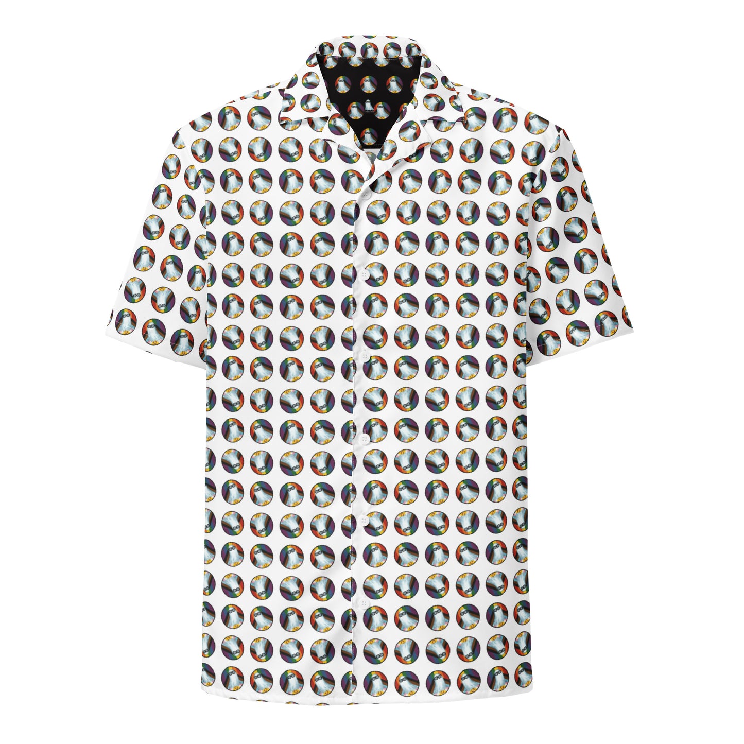 Spooky Pride Unisex Aloha Shirt