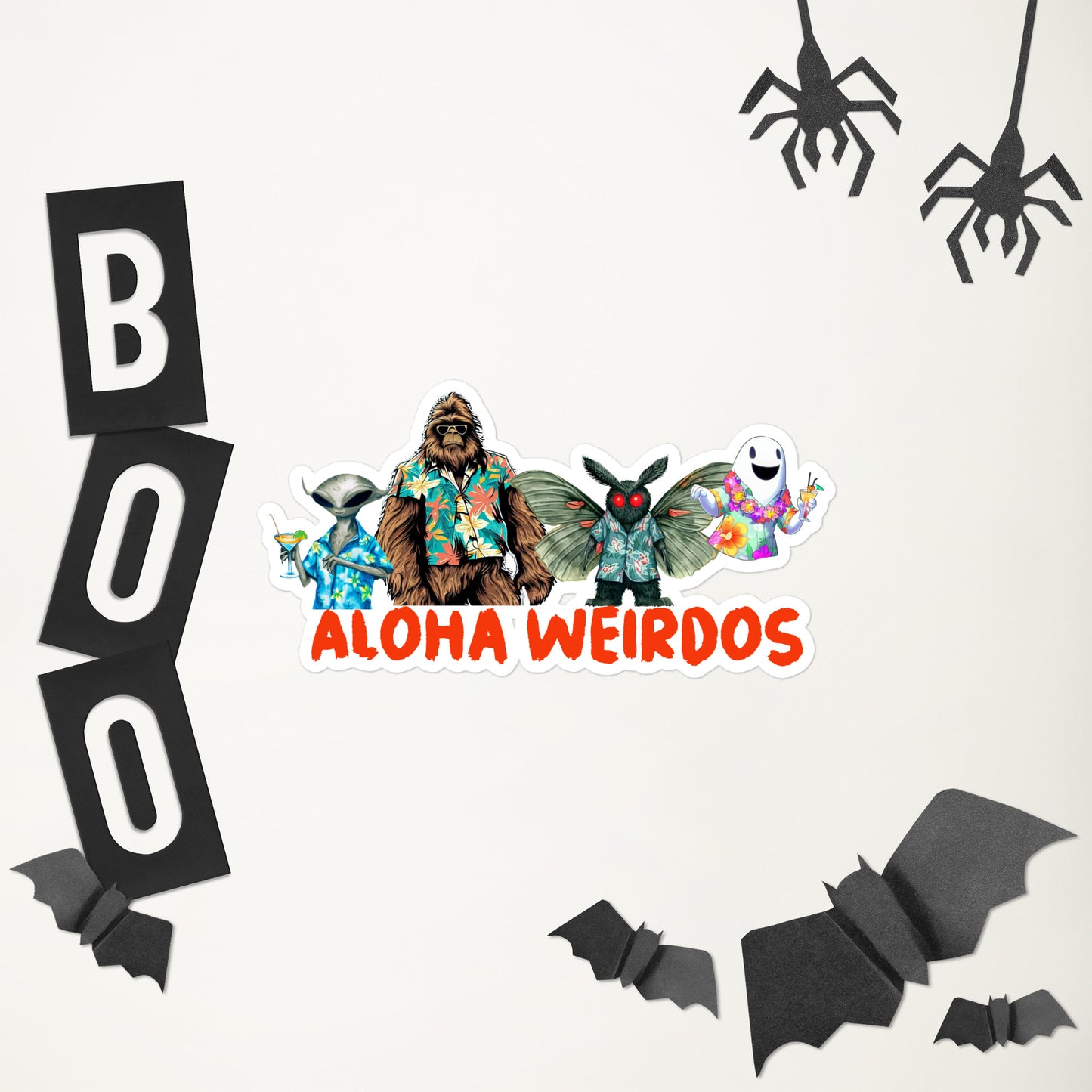 Aloha Weirdos Stainless steel water bottle