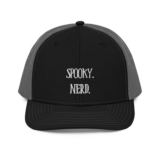 Spooky Nerd Trucker Cap