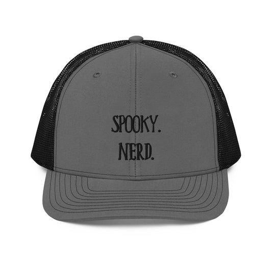 Spooky Nerd Trucker Cap