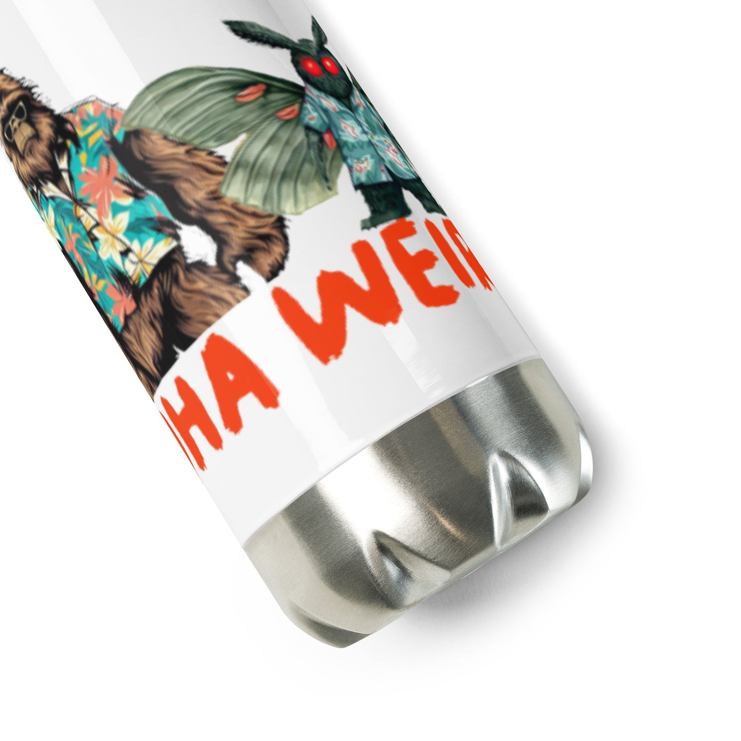 Aloha Weirdos Stainless steel water bottle