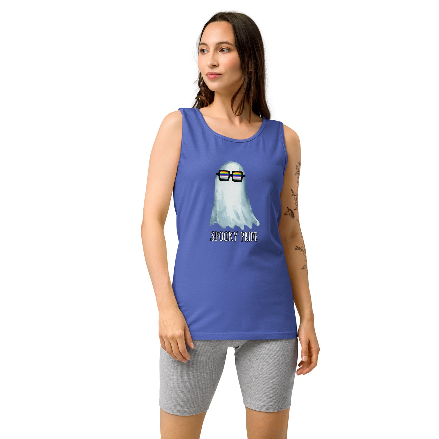 Spooky Pride Unisex garment-dyed tank top