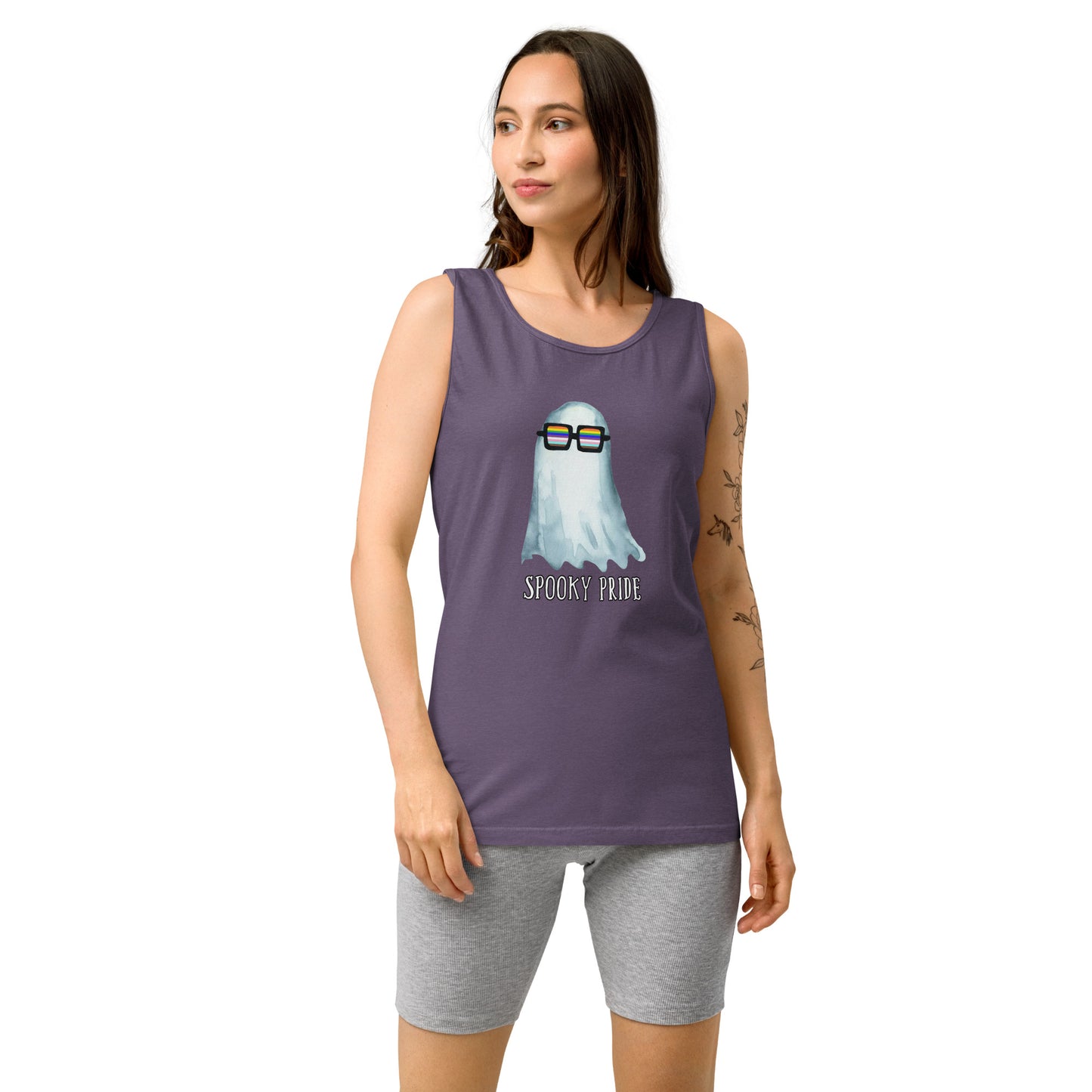 Spooky Pride Unisex garment-dyed tank top