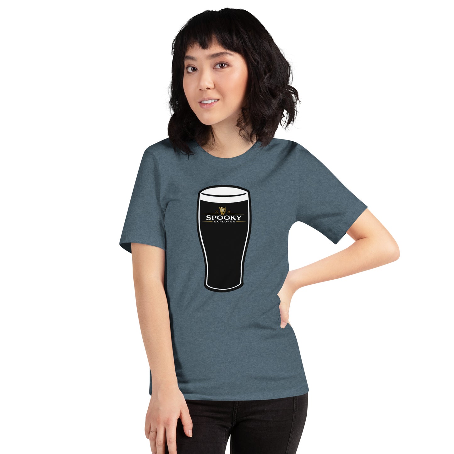 Spooky Explorer Irish Pint Unisex t-shirt