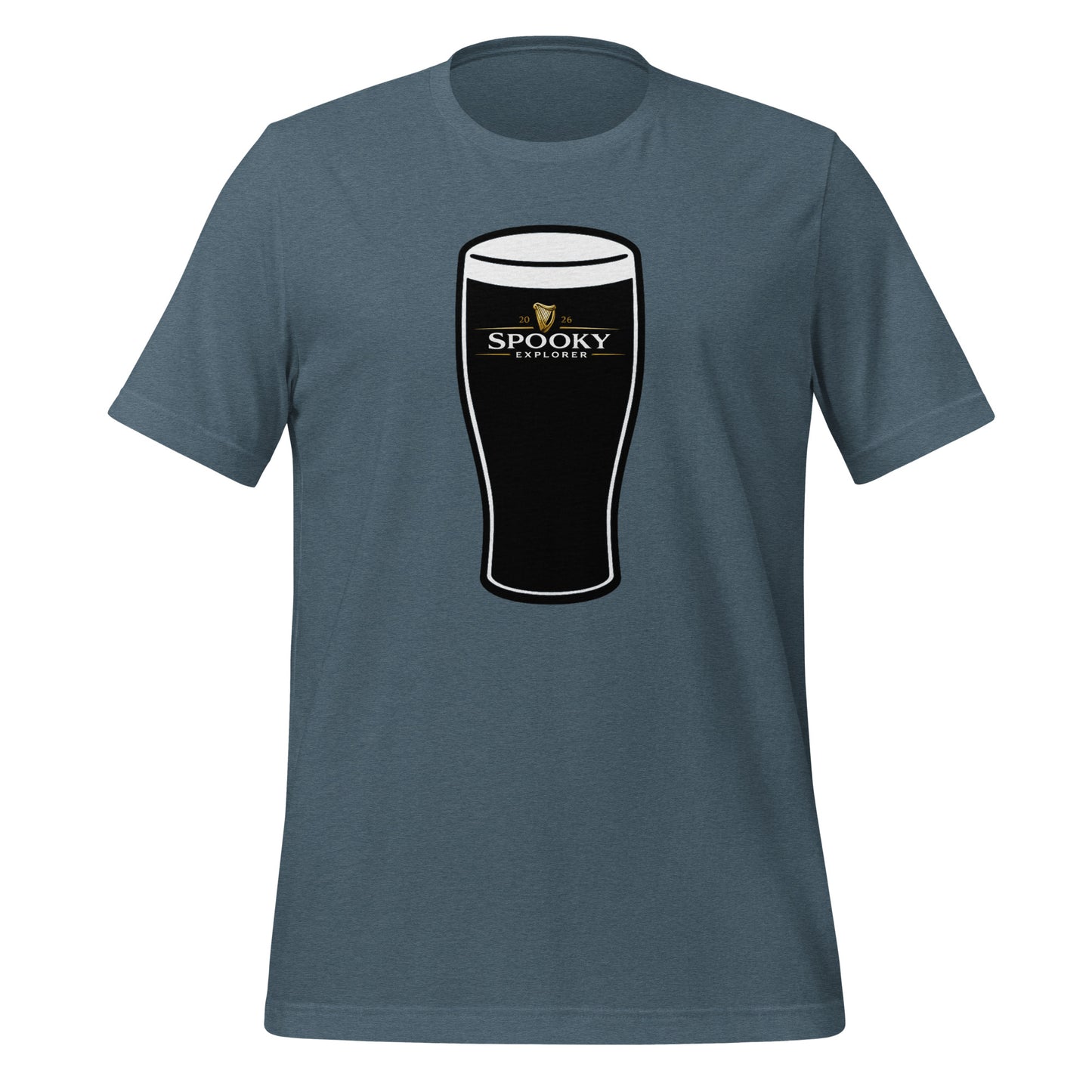 Spooky Explorer Irish Pint Unisex t-shirt