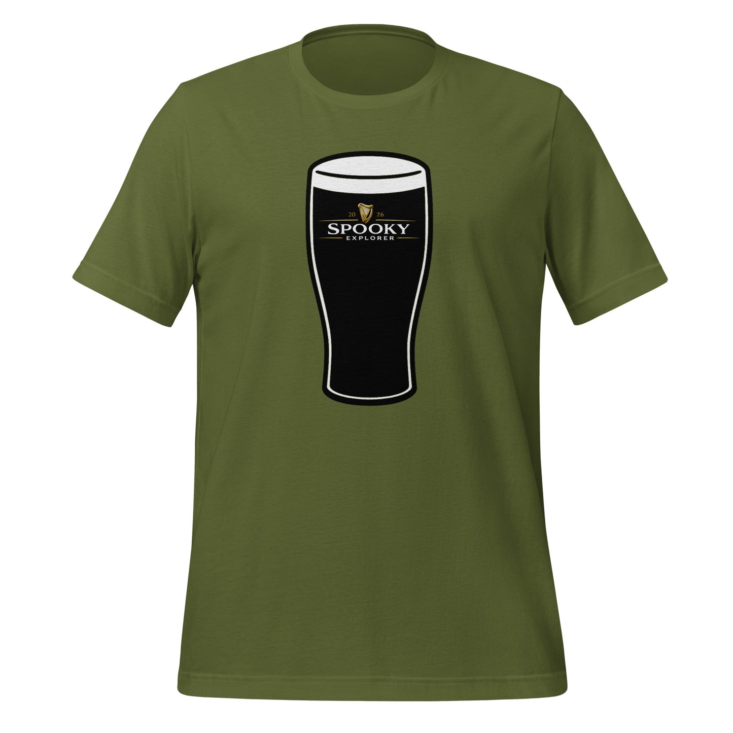 Spooky Explorer Irish Pint Unisex t-shirt