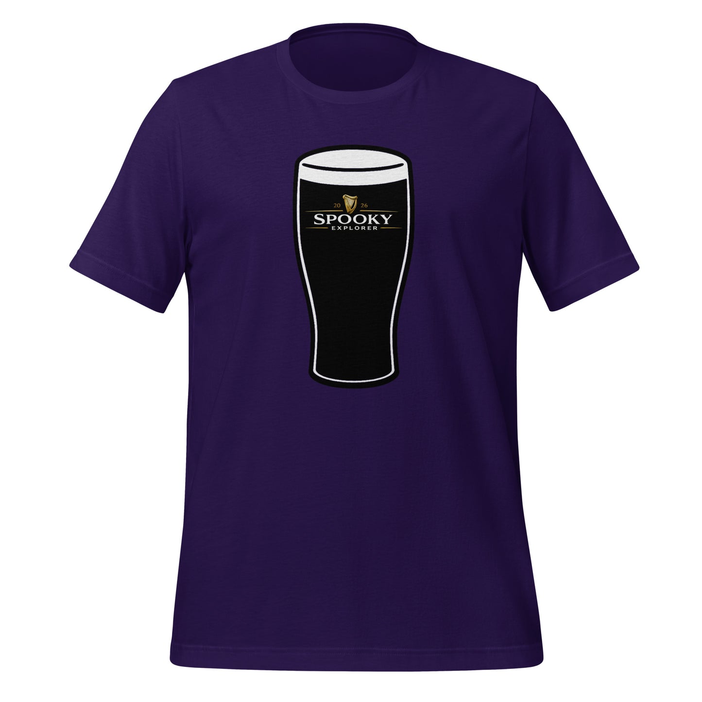 Spooky Explorer Irish Pint Unisex t-shirt