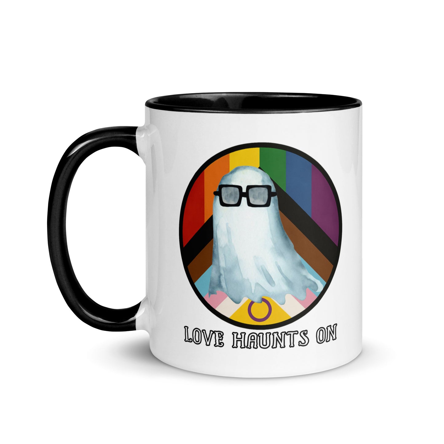 Spooky Pride Two-Sided Mug with Color Inside