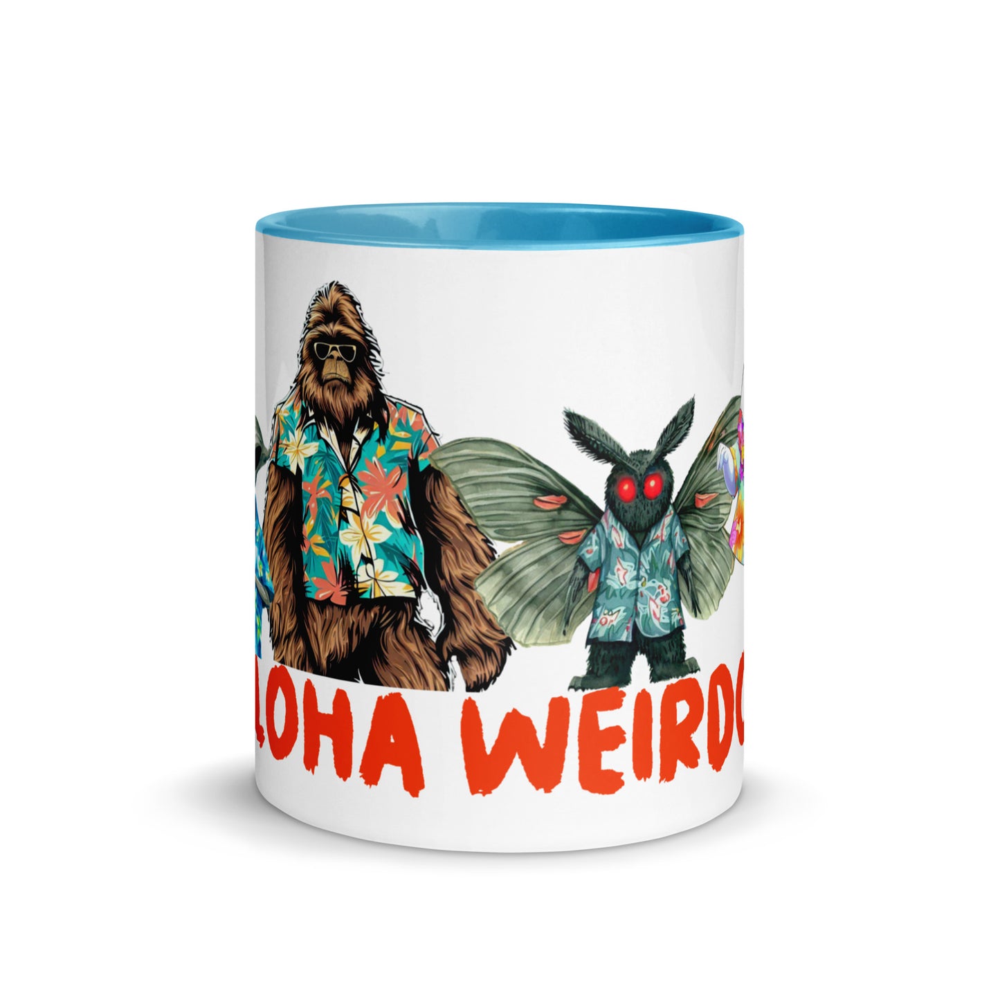 Aloha Weirdos Mug with Color Inside