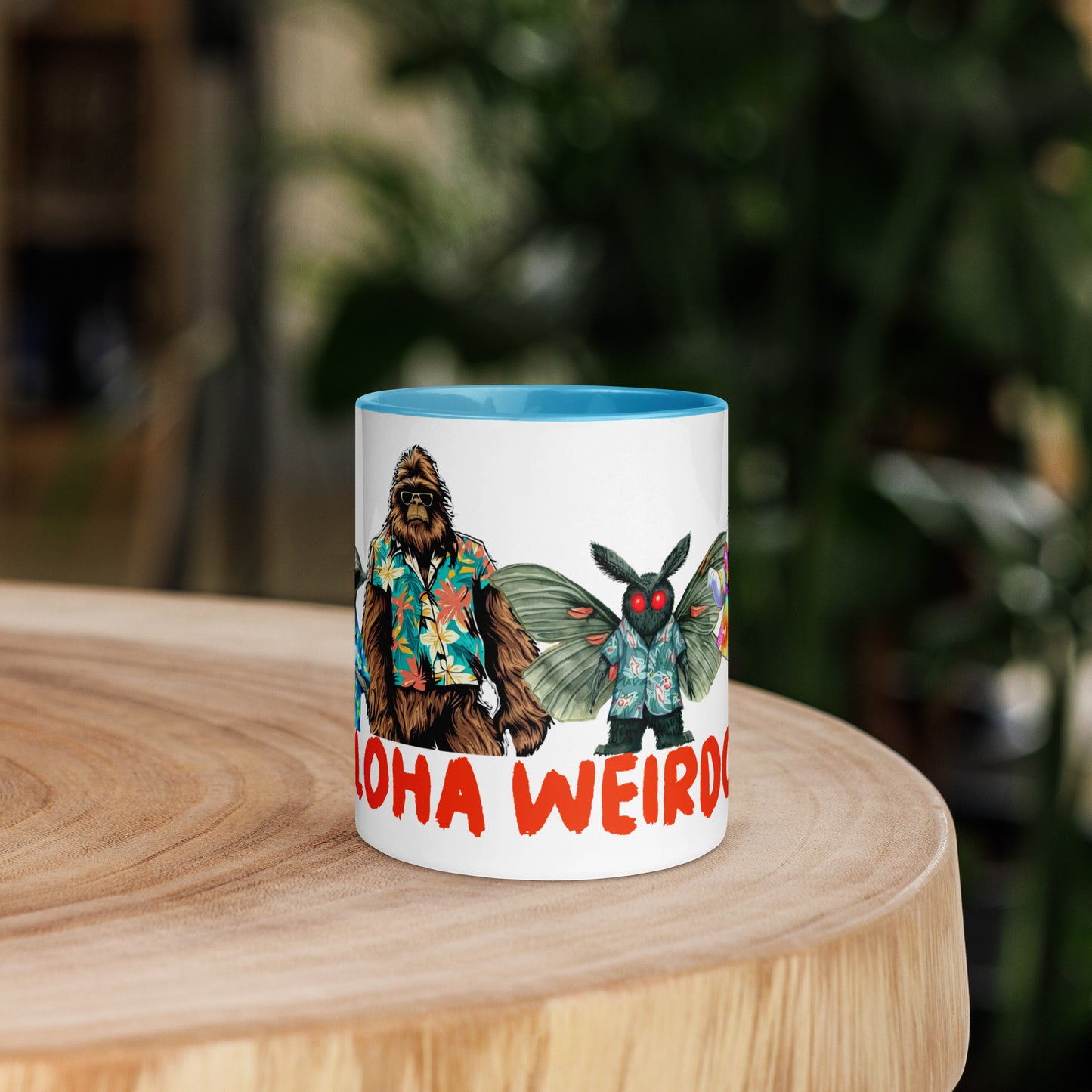 Aloha Weirdos Mug with Color Inside